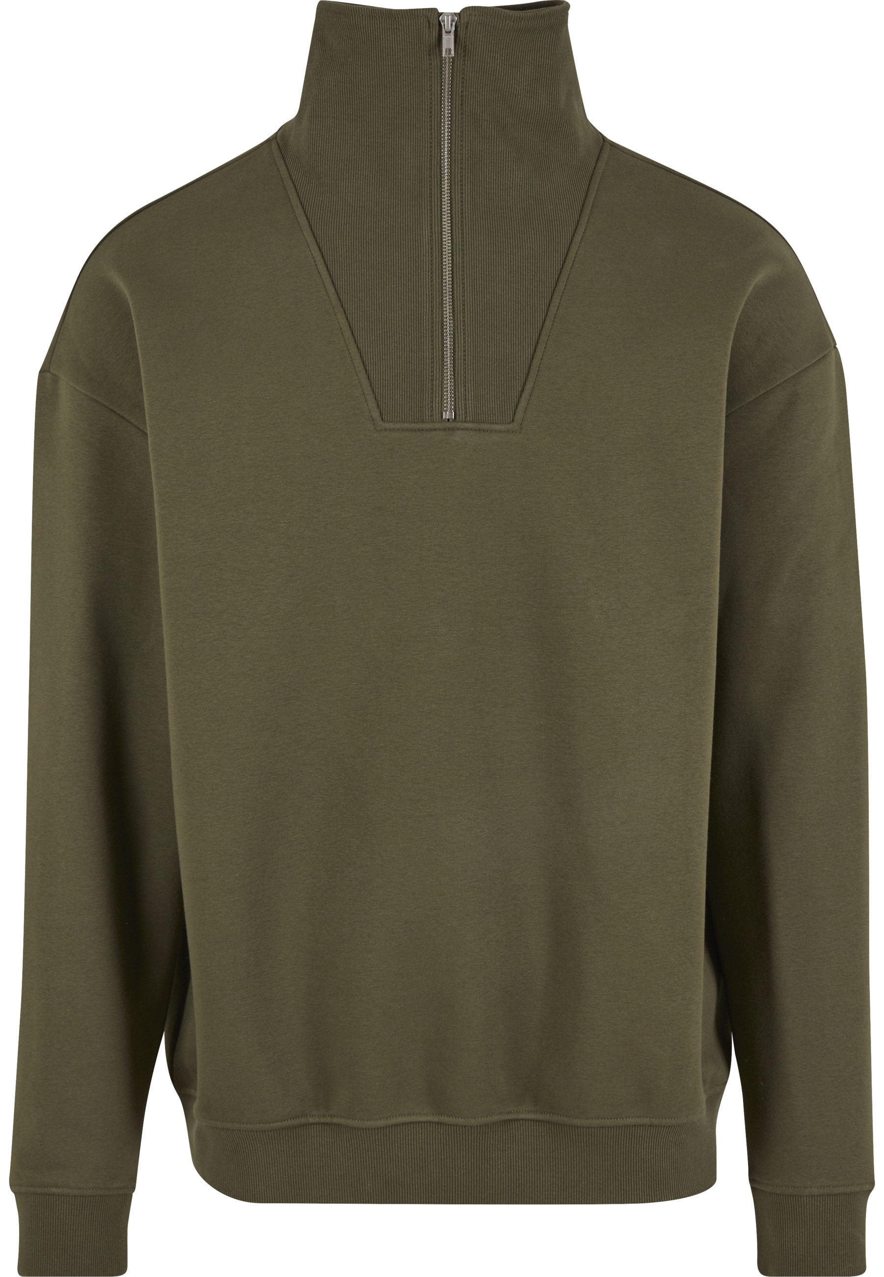 URBAN CLASSICS Sweater "Urban Classics Cut&Sew Troyer", 1 Stk. günstig online kaufen