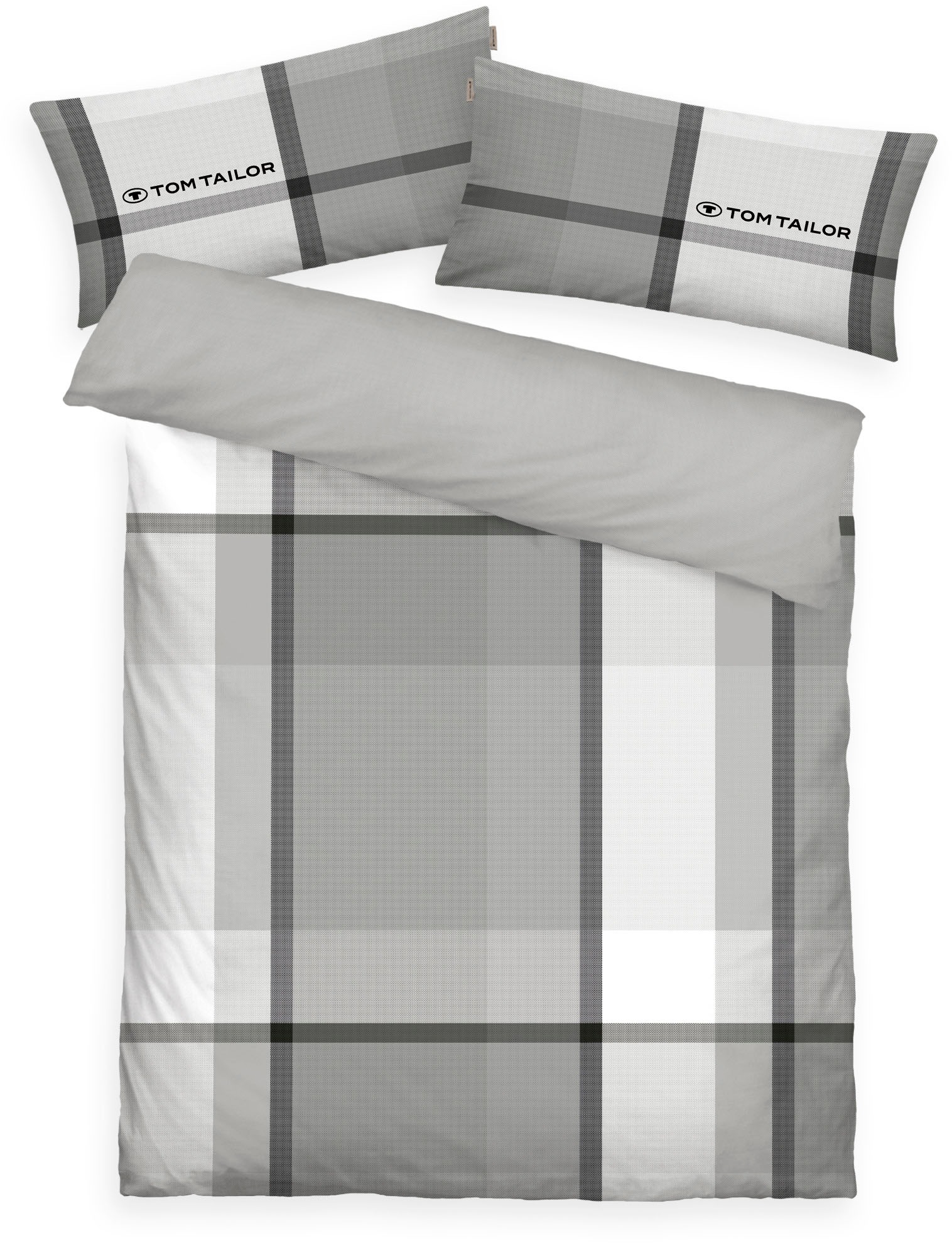 TOM TAILOR HOME Bettwäsche "Lenny in Gr. 135x200 oder 155x220 cm" 3 Stk. mi günstig online kaufen