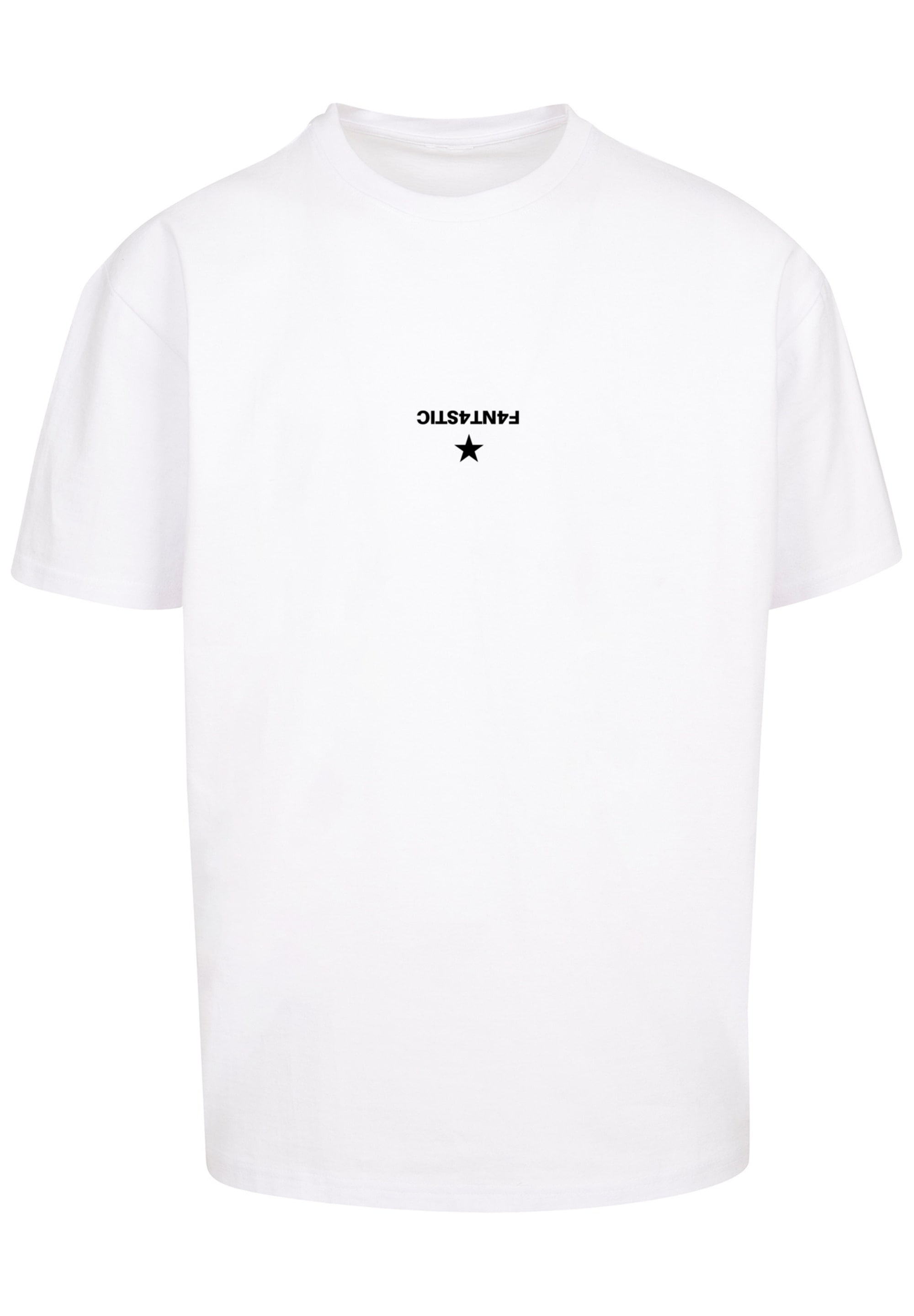 F4NT4STIC T-Shirt »Geometric Grau«, Print