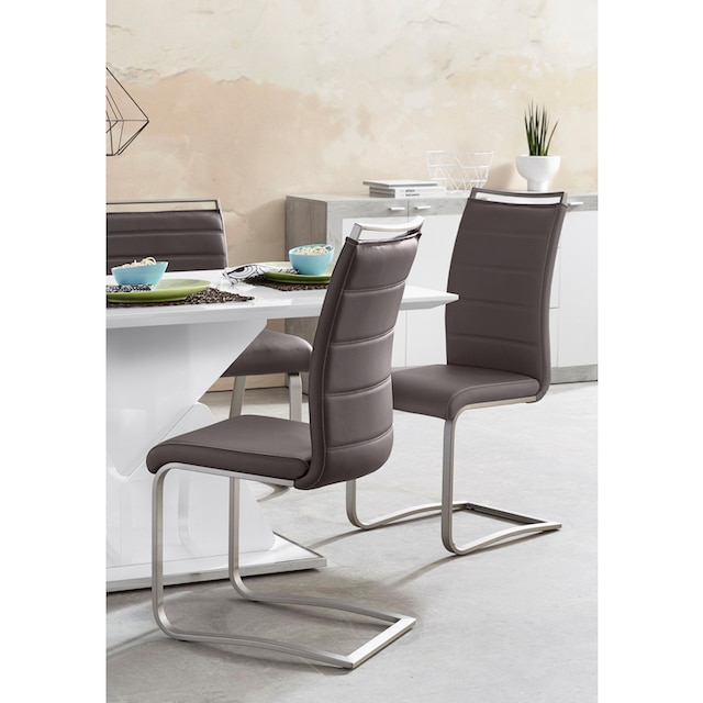 MCA furniture Freischwinger »Pescara«, (Set), 2 St., Kunstleder, Stuhl  belastbar bis 120 Kg bestellen | BAUR