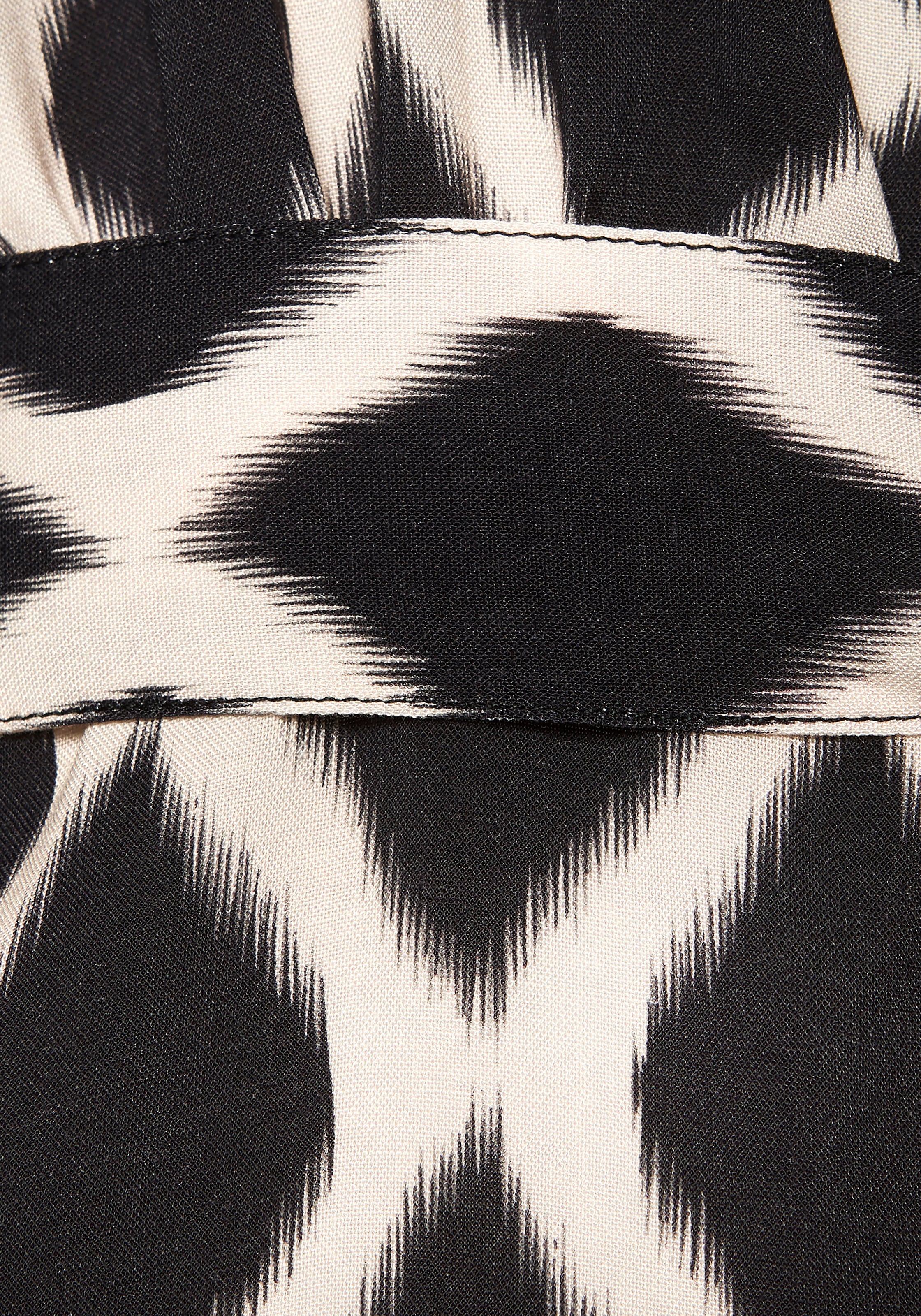 Vivance Hemdblusenkleid, (mit Bindegürtel), mit grafischem Muster