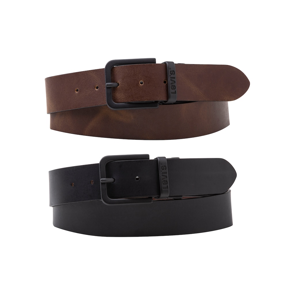 Levi's® Ledergürtel »CORE METAL WENDEGÜRTEL«, Reversible Core Metal Belt