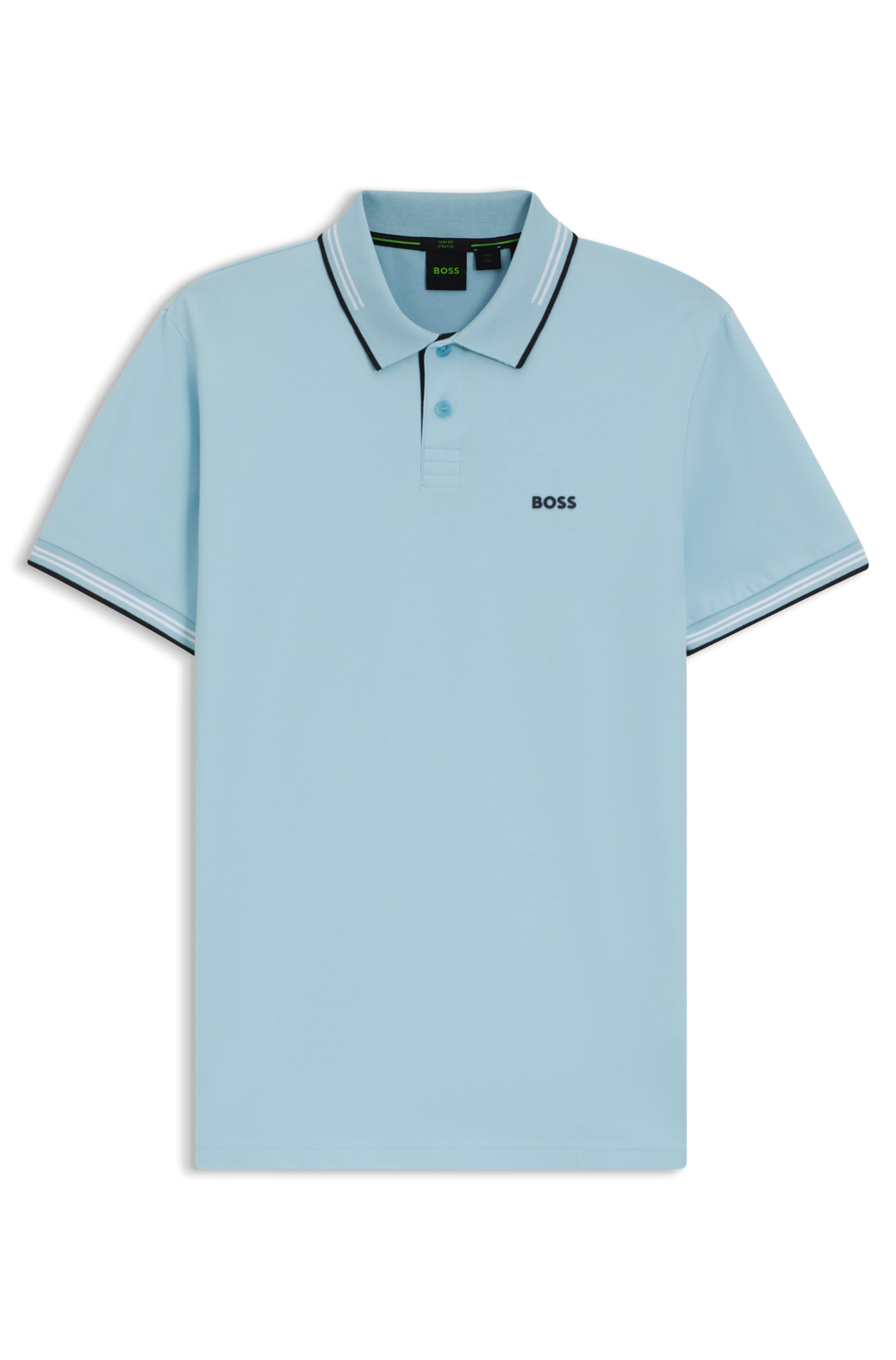 BOSS GREEN Poloshirt »Paul Slim Fit Stretch-Baumwoll-Pique« mit Polokragen