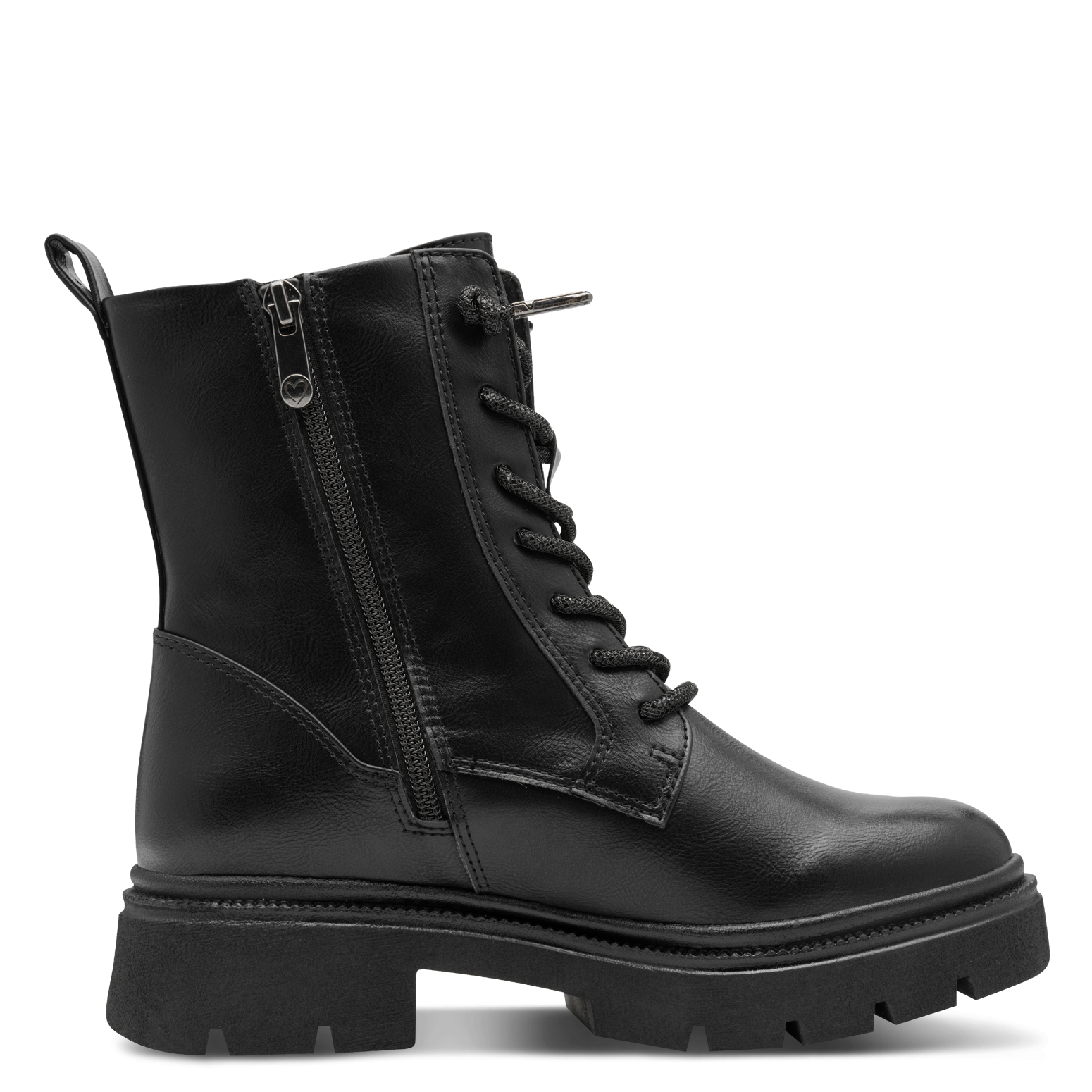 MARCO TOZZI Schnürstiefelette, Blockabsatz, Schnürboots mit Feel Me Ausstattung