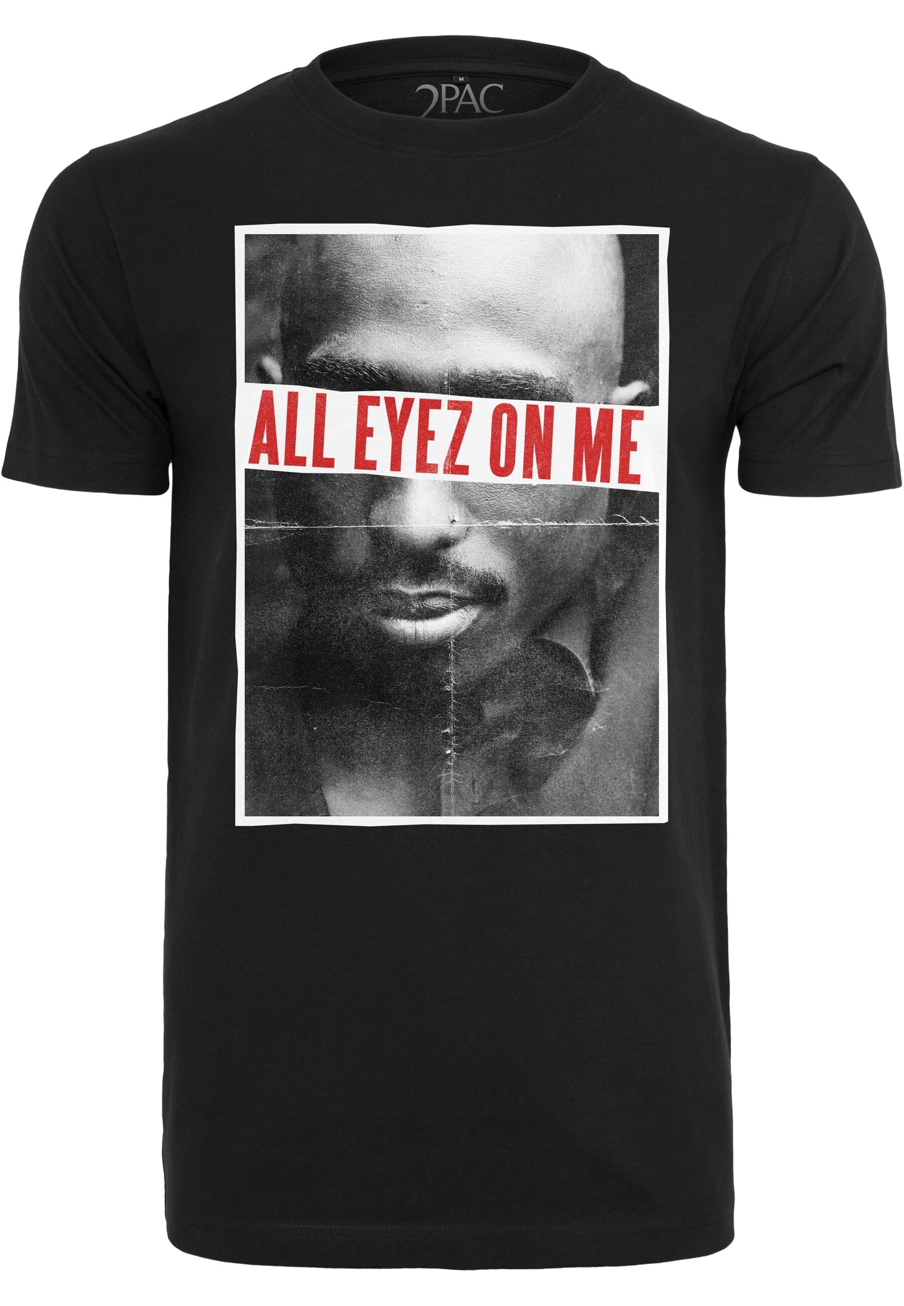 MisterTee T-Shirt "MisterTee Herren 2Pac All Eyez On Me Tee" 1 Stk. tlg. günstig online kaufen