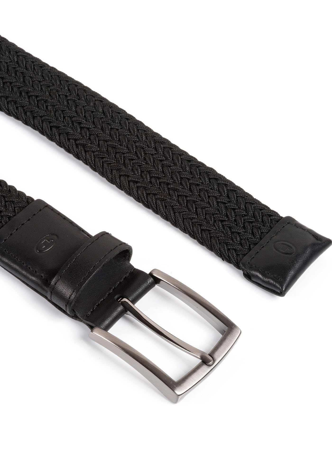 TOM TAILOR Flechtgürtel »TTJAMIE«, 3,5 cm breiter Flechtgürtel, Casual Look, bis Gr. 120