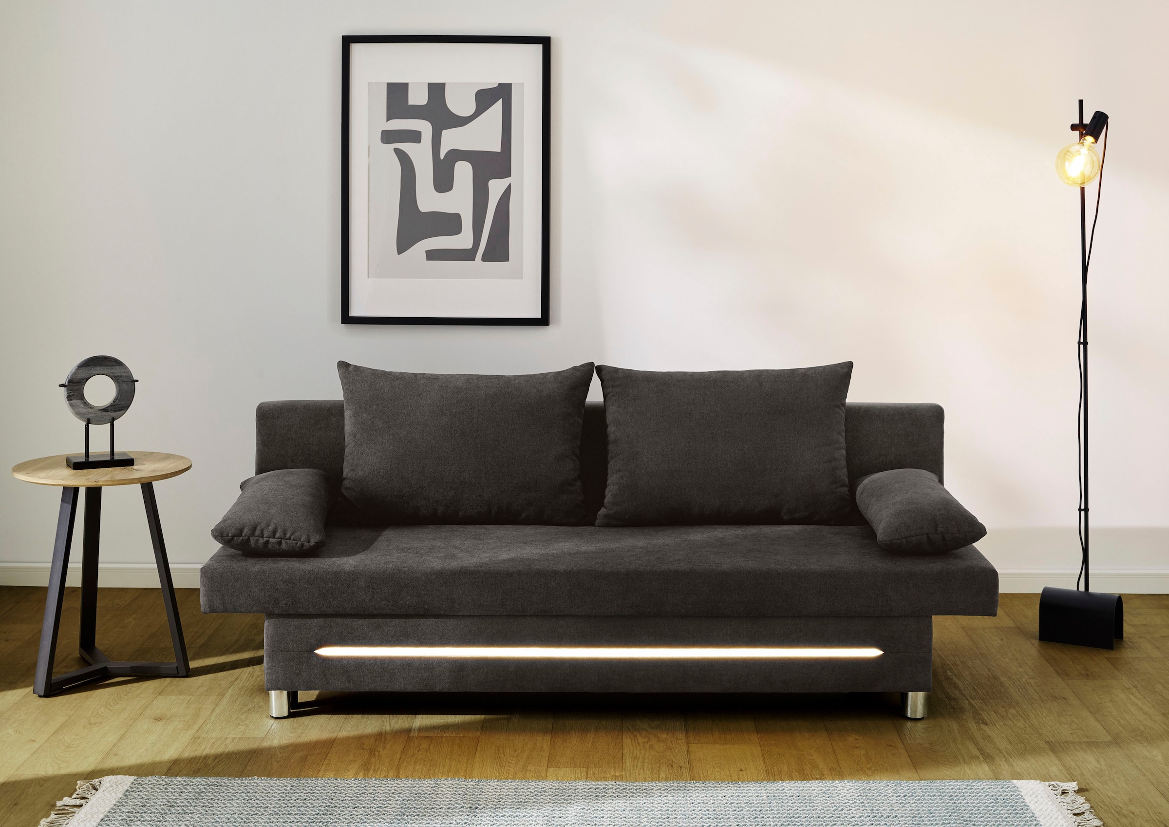 Jockenhöfer Gruppe Schlafsofa "Sunrise, mit dimmbarer LED-Beleuchtung", Gäs günstig online kaufen