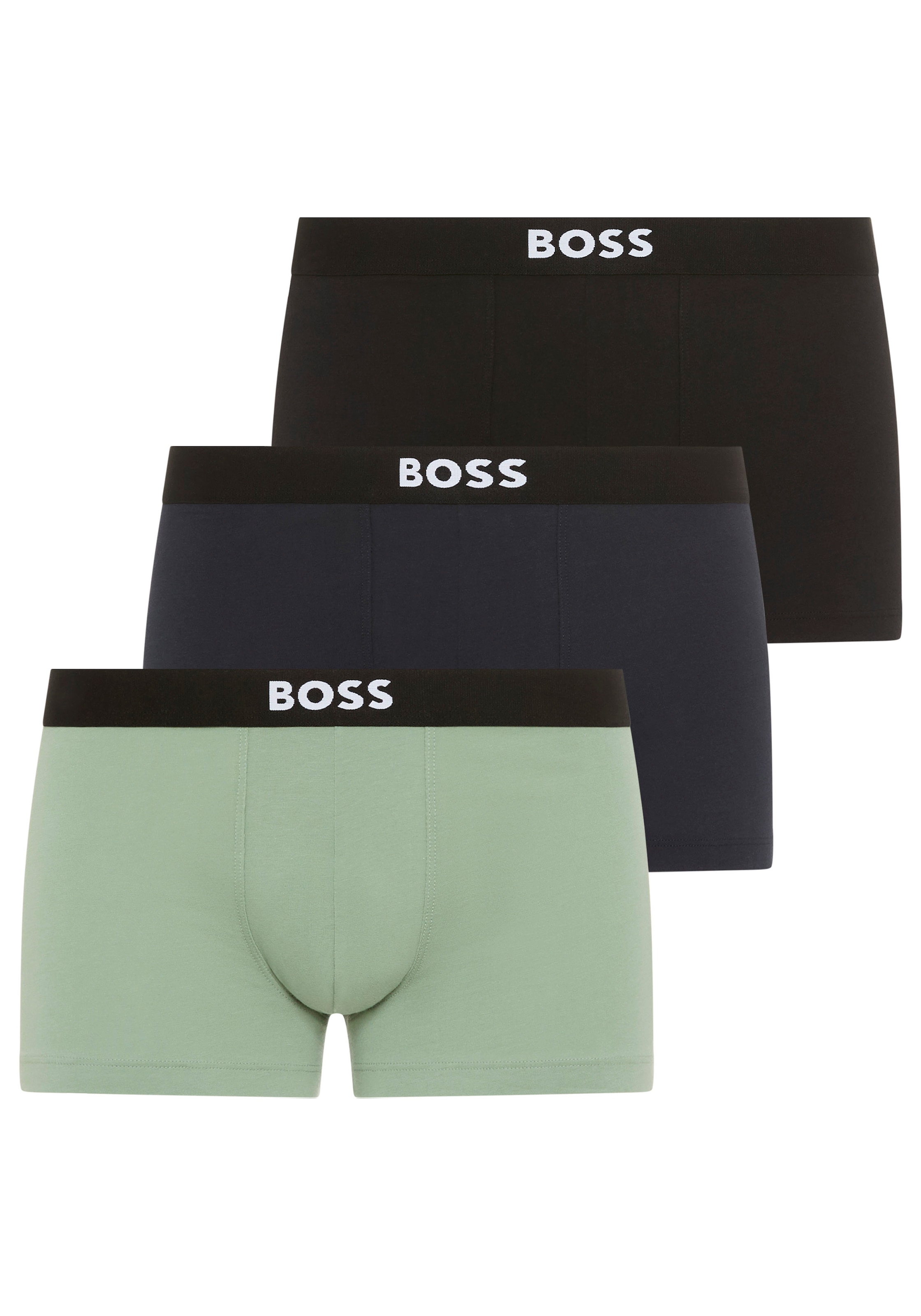 BOSS Trunk »3P Trunk BOSS ONE« mit unifarbenen Bund