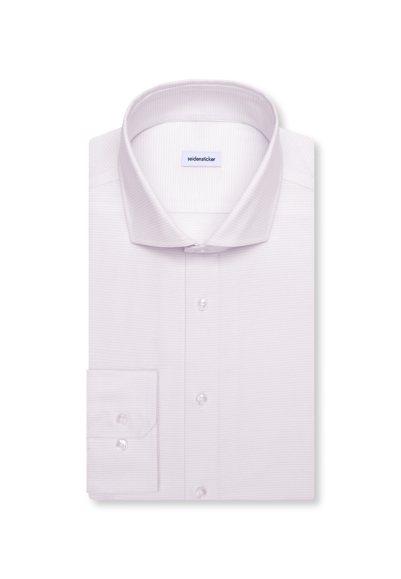 seidensticker Businesshemd »Schwarze Rose« Slim 1/1 Kentkragen Struktur