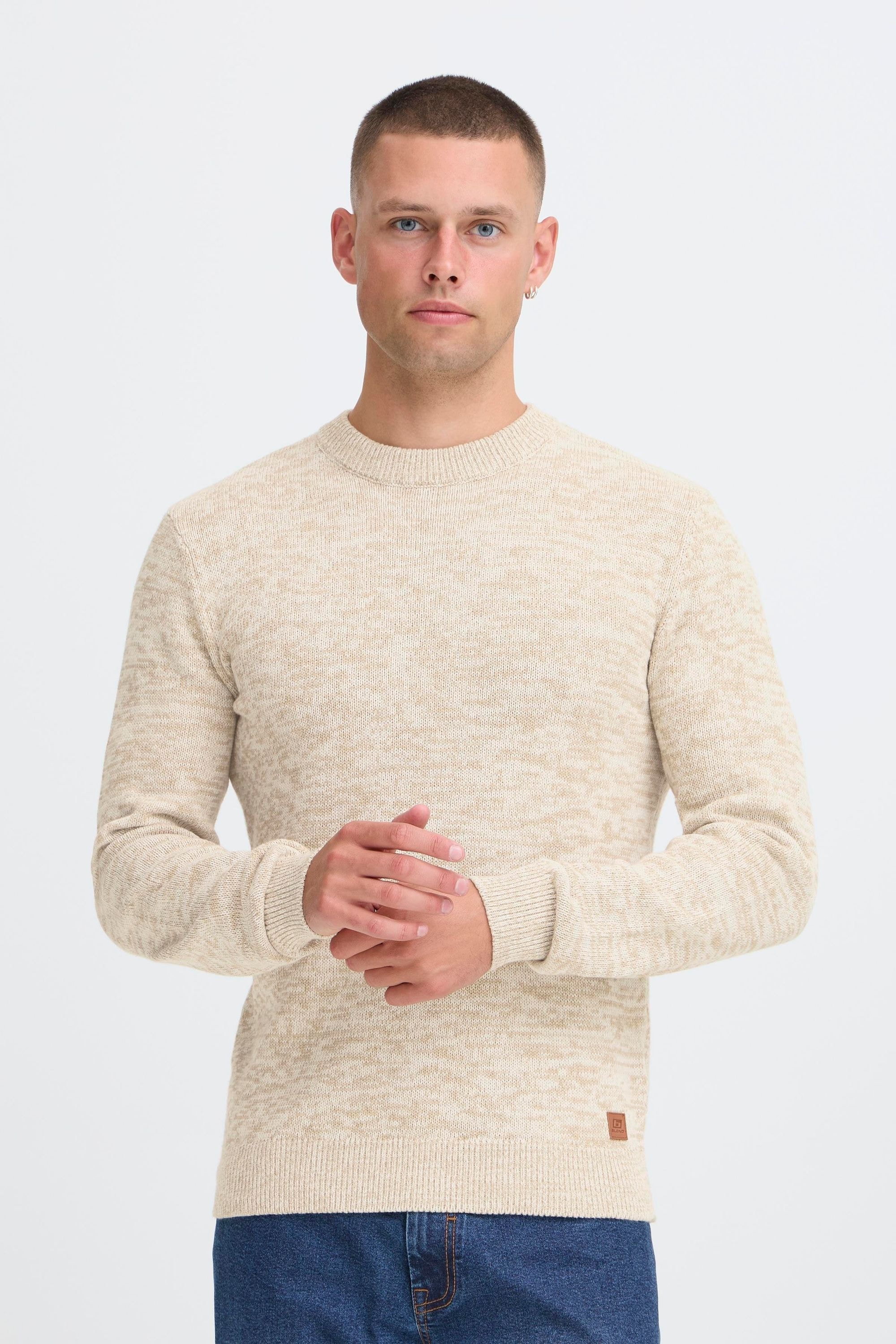 Blend Strickpullover "BHDanno" Klassischer Grobstrickpullover günstig online kaufen