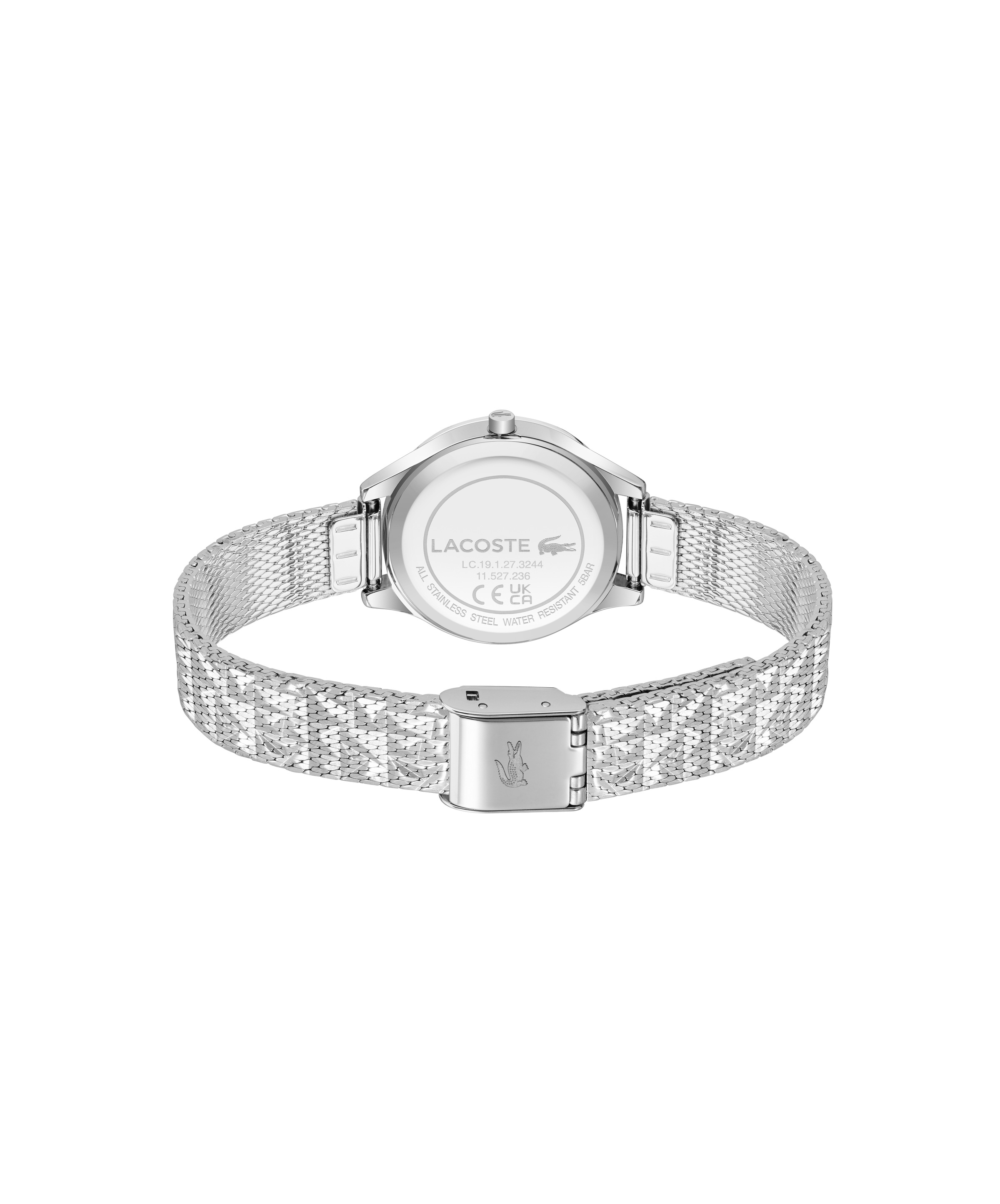 Calvin Klein Quarzuhr »Mini Crocodelle« Armbanduhr, Damenuhr, Edelstahlarmband, analog