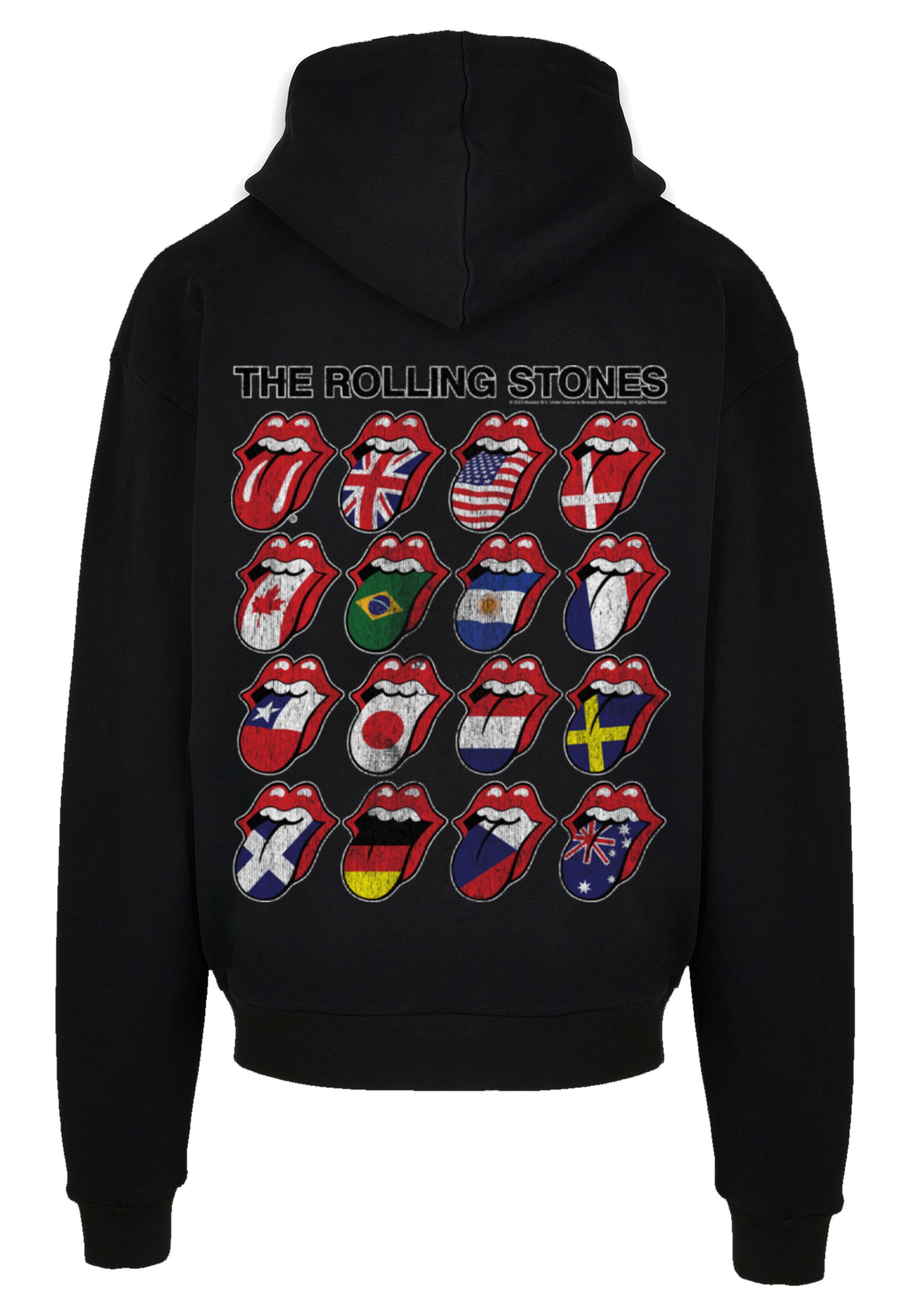 F4NT4STIC Kapuzenpullover "The Rolling Stones Voodoo Lounge Tongues", Musik günstig online kaufen