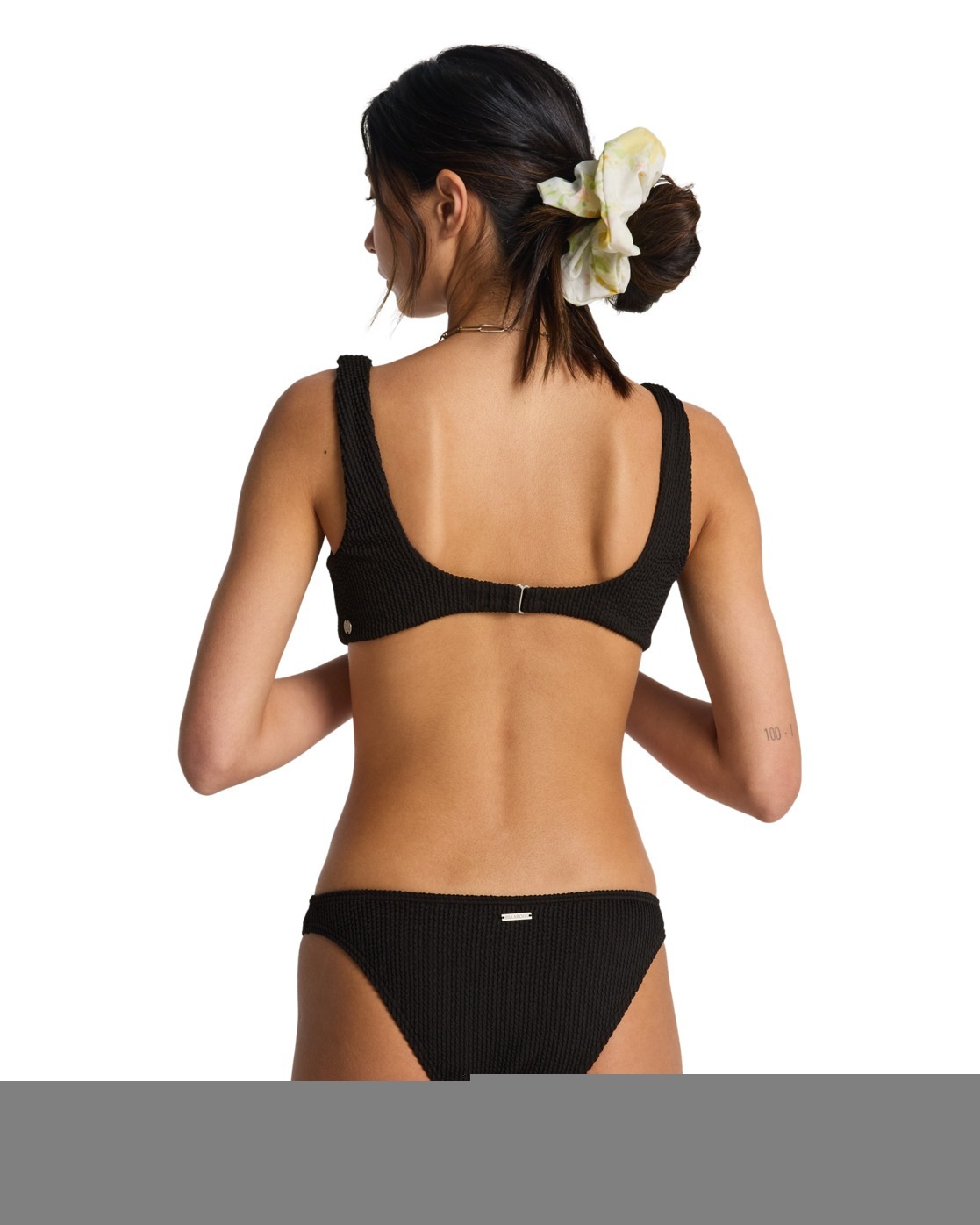 Bikini-Hose BILLABONG "Summer High Hike", Damen, Gr. XS, US-Größen, schwarz, Obermaterial: 69% Microfaser, 23% Microfaser, 8% Elasthan;, Badehosen Bikini-Hose 3