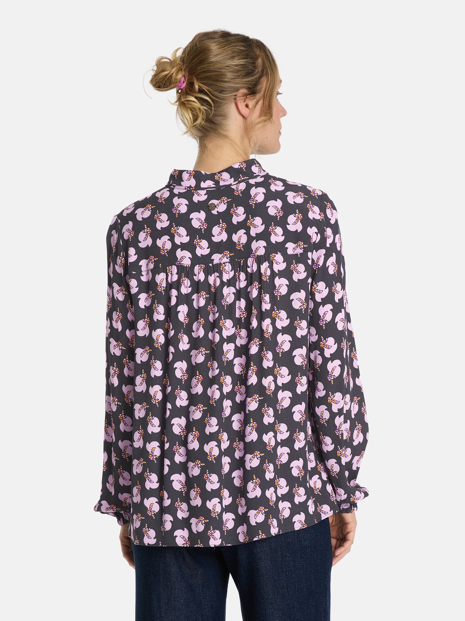 Lieblingsstück Schlupfbluse "RachiL" mit Alloverprint günstig online kaufen