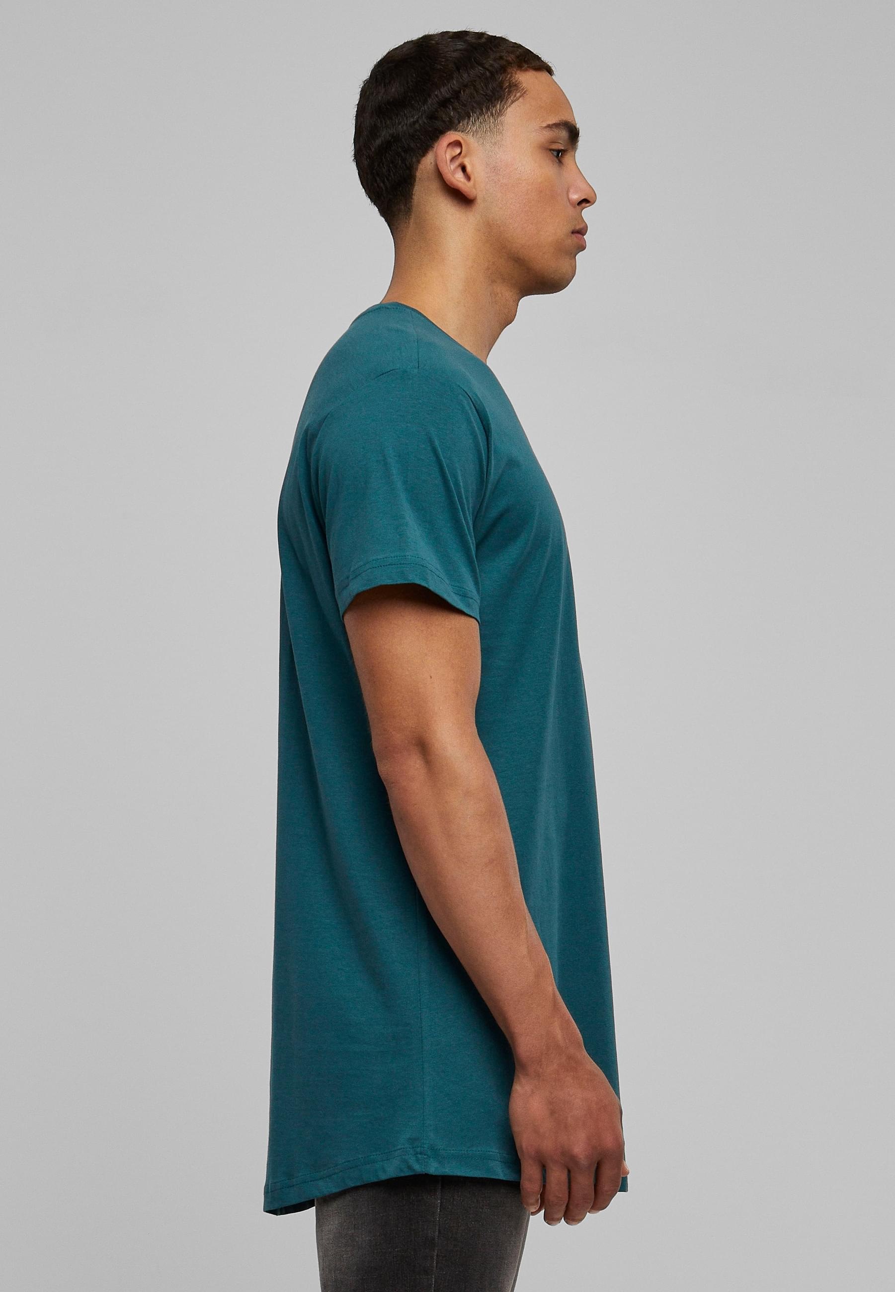 URBAN CLASSICS Kurzarmshirt »Urban Classics Herren Shaped Long Tee«, (1 tlg.)