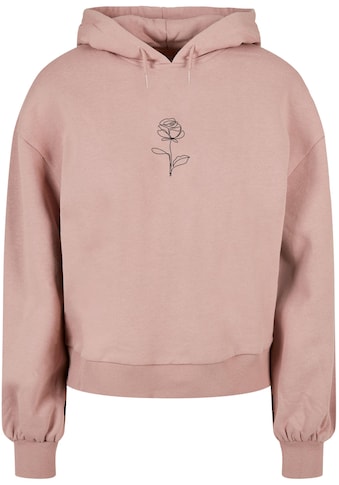 Kapuzenpullover »Merchcode Damen Ladies Spring - Rose Oversized Hoody«, (1 tlg.)