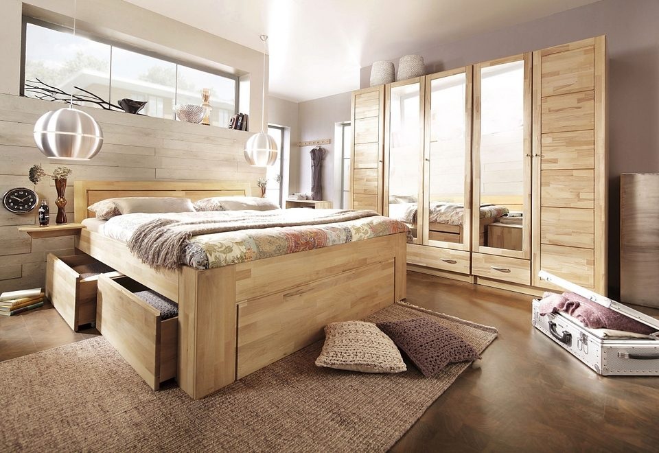 OTTO home "Sabrina" Stauraumbett mit hoher Stabilität, INKLUSIVE Schubladen günstig online kaufen