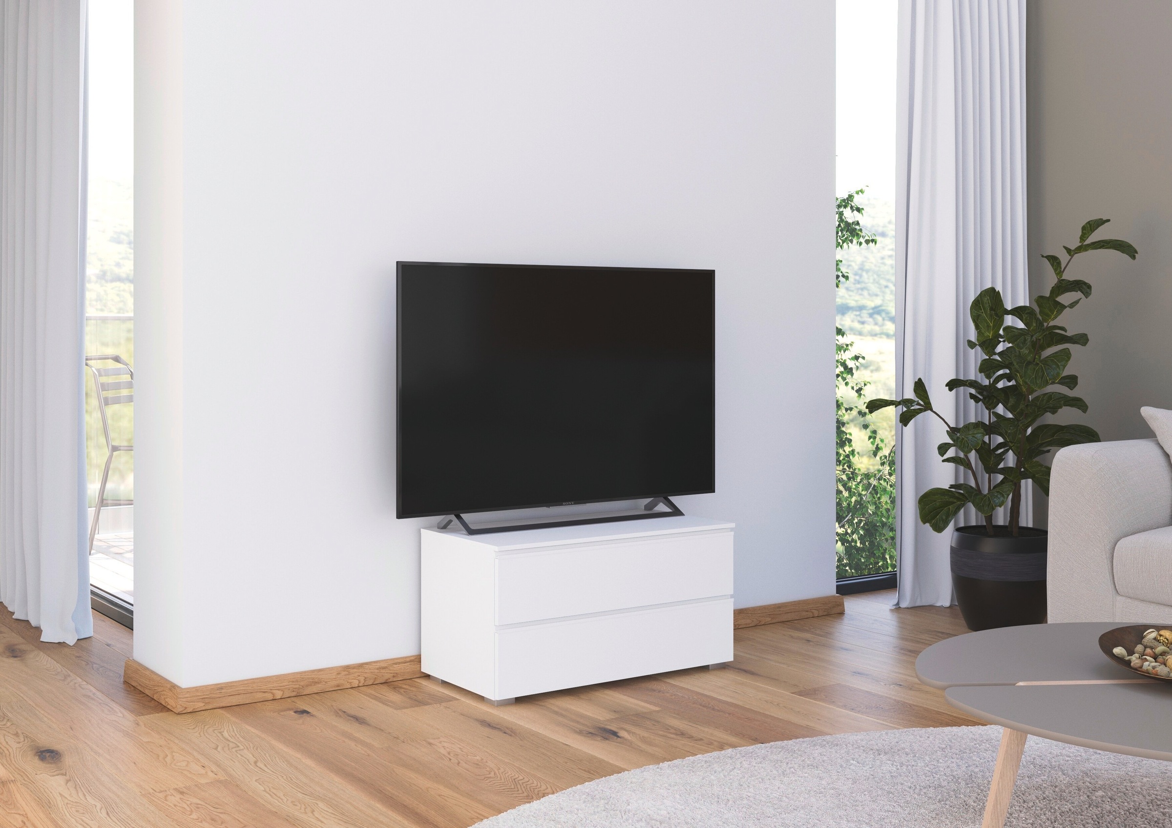 rauch TV-Board "Sideboard Kommode Lowboard TV-Schrank MAINZ" Breite 80 oder günstig online kaufen