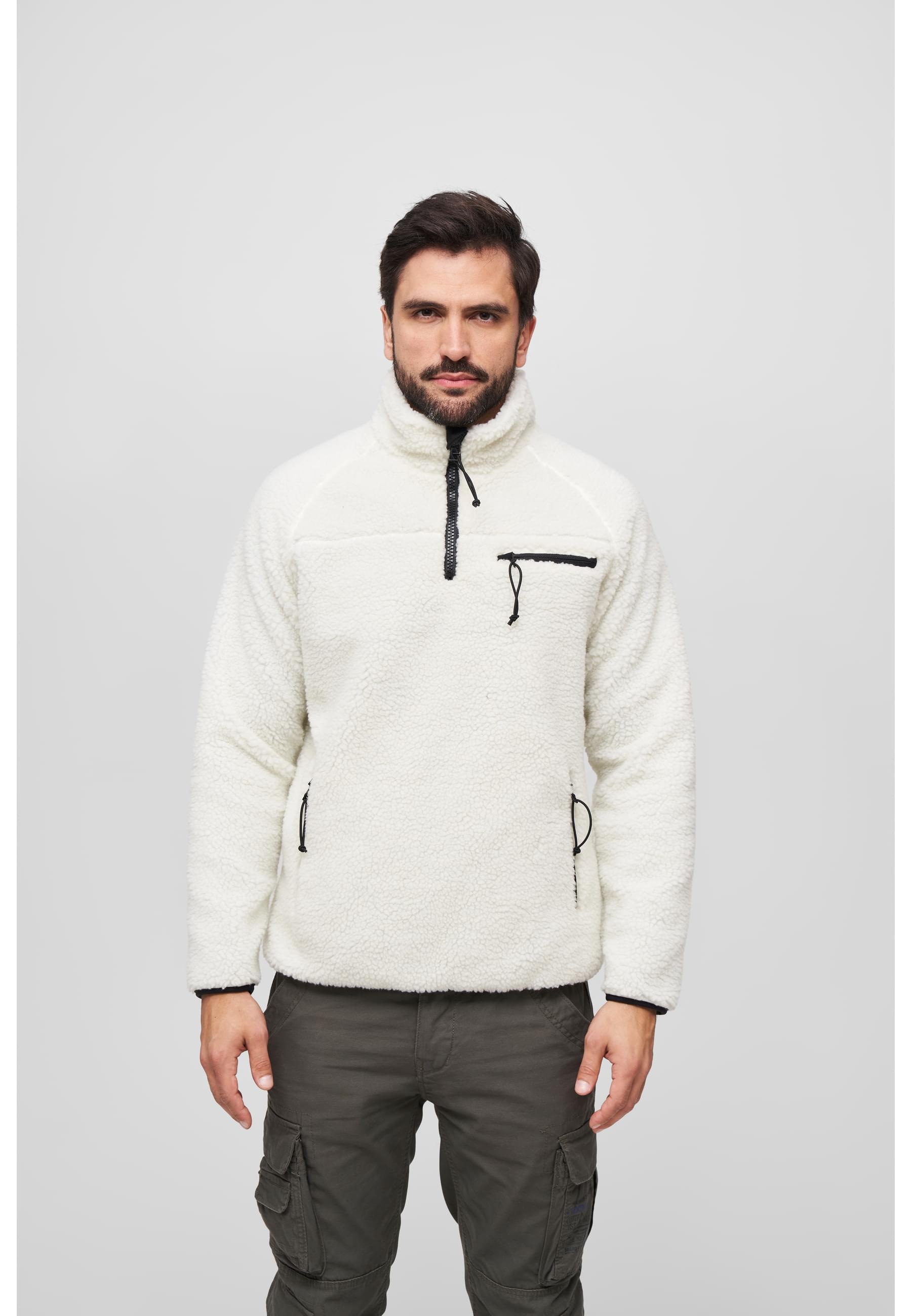 Brandit Sweatjacke »Brandit Herren Teddyfleece Troyer«