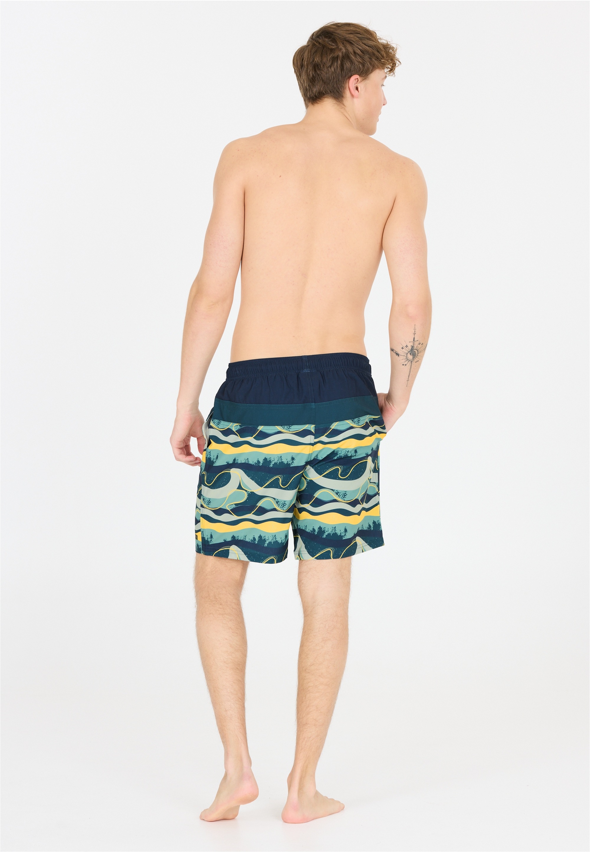 CRUZ Badeshorts »Marcel«, im knielangen Design