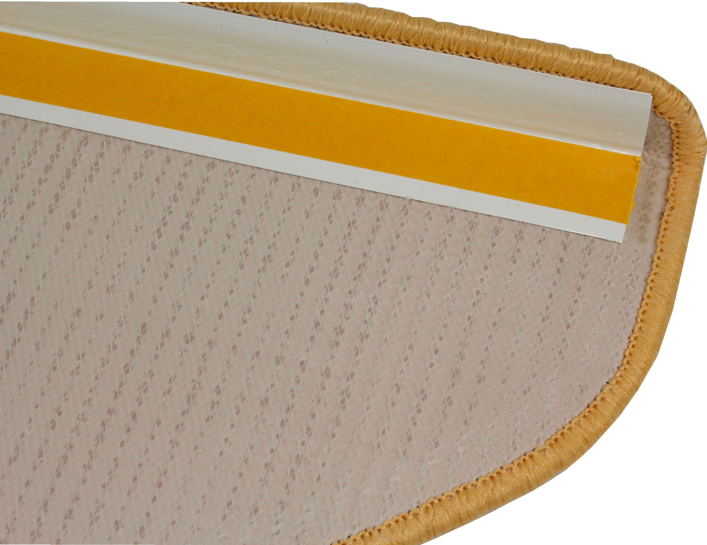 Dekowe Stufenmatte »Mara S2«, halbrund, 5 mm Höhe, 100% Sisal, große Farbauswahl, selbstklebend, auch als Set 15 Stück
