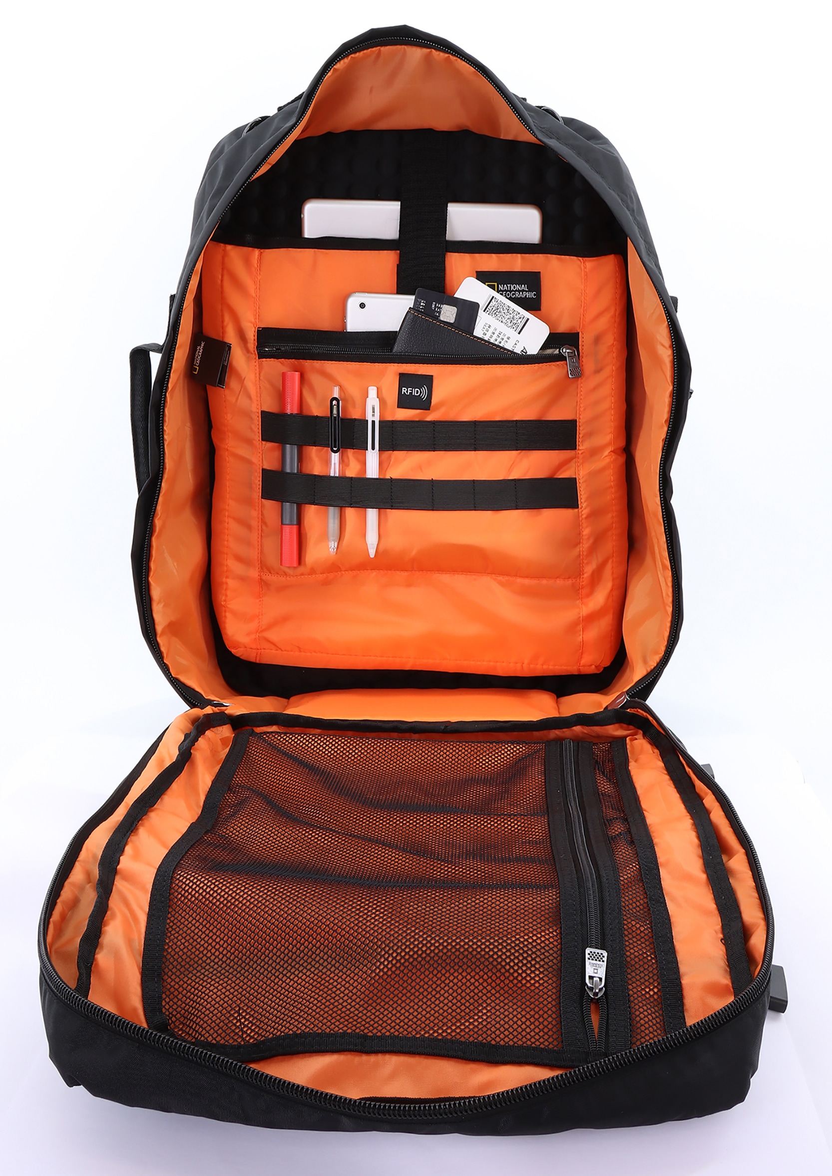 NATIONAL GEOGRAPHIC Cityrucksack »Hybrid«, ideal zum Verreisen