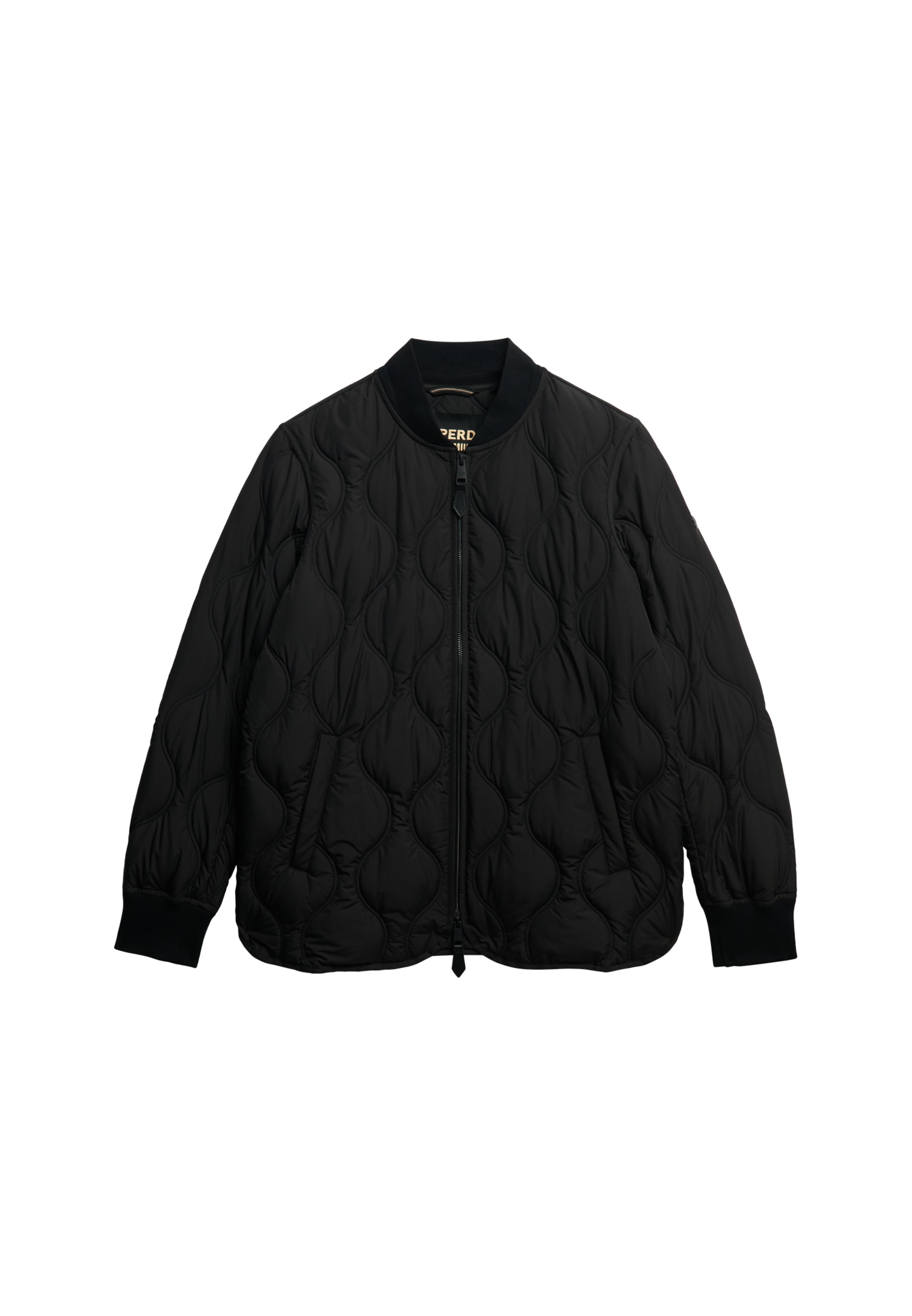 Superdry Steppjacke »SHORT QUILTED LINER JACKET«, ohne Kapuze