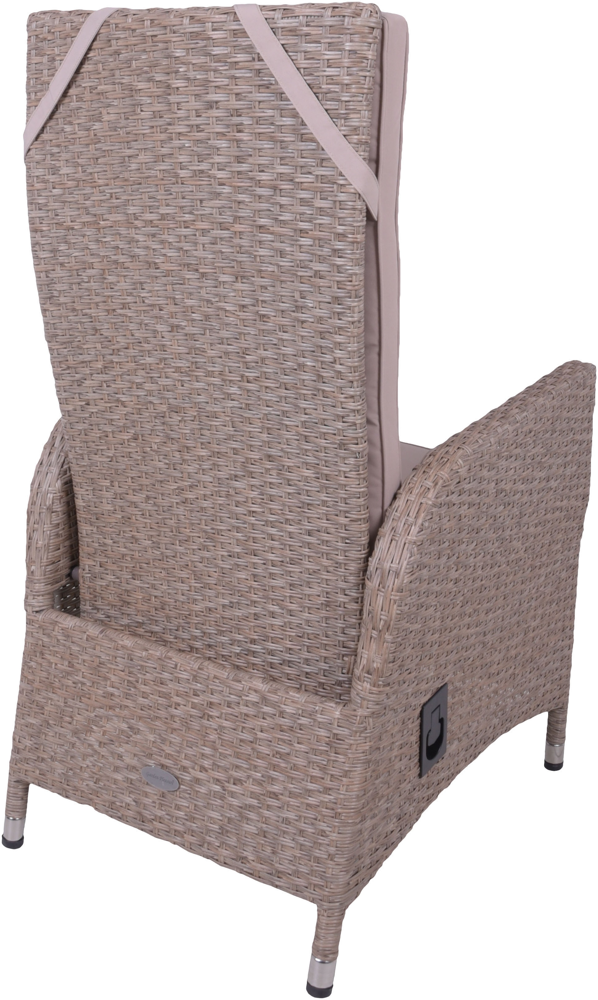 Garden Pleasure Armlehnstuhl »BRAGA«, Polyester, 2er Set