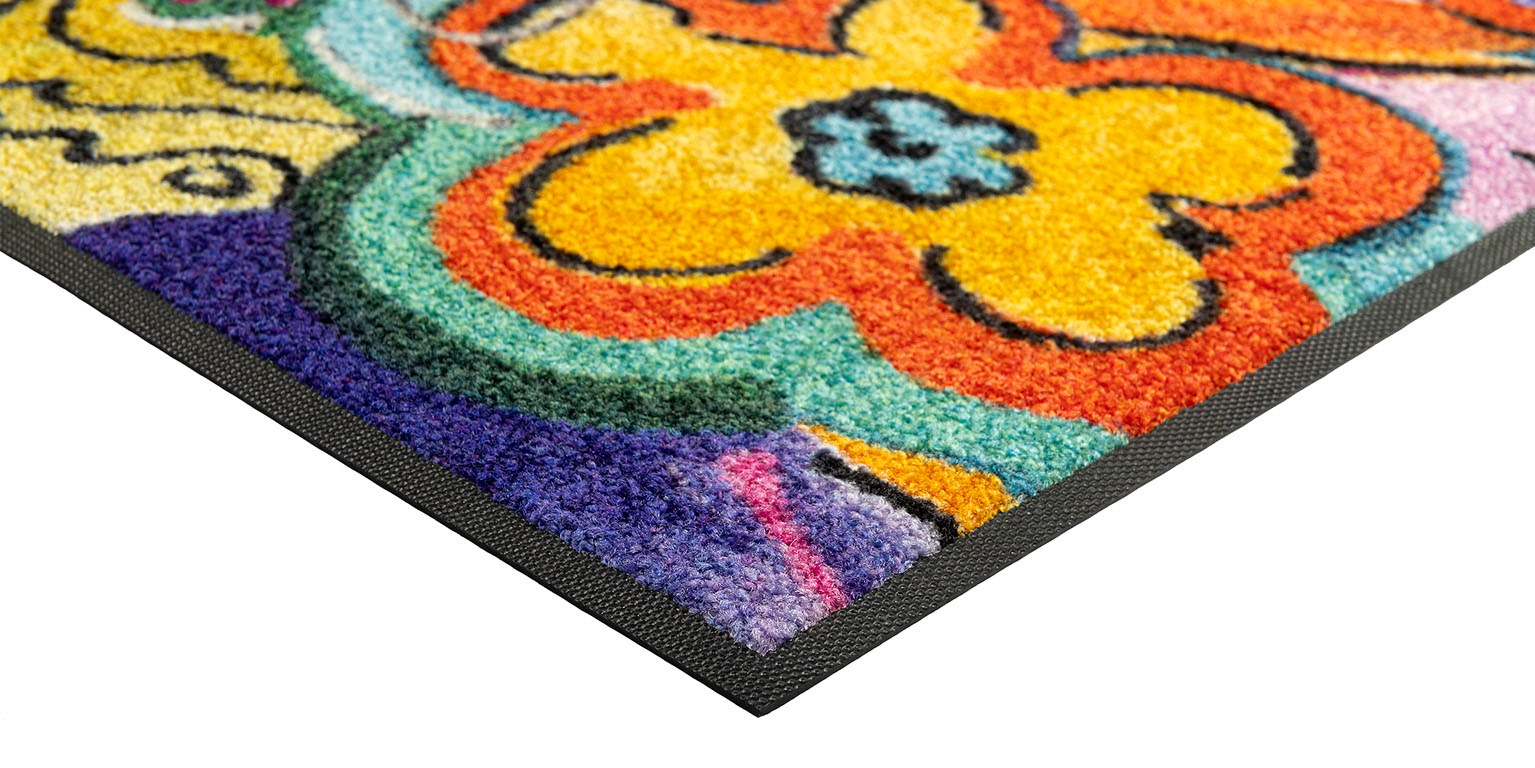 wash+dry by Kleen-Tex Fußmatte »Indian Summer« rechteckig