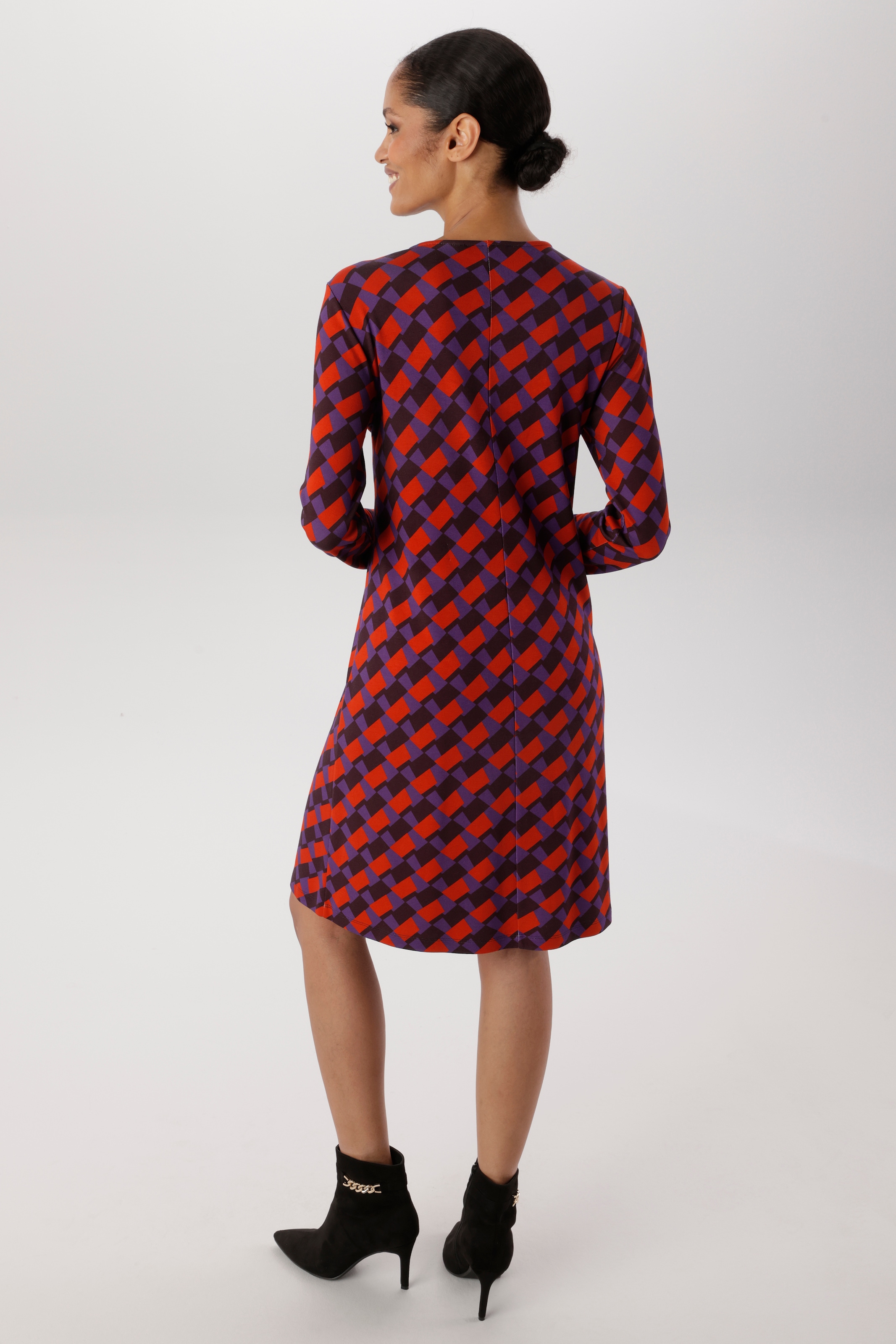 Aniston SELECTED Jerseykleid in leichter A-Linien-Form - NEUE KOLLEKTION