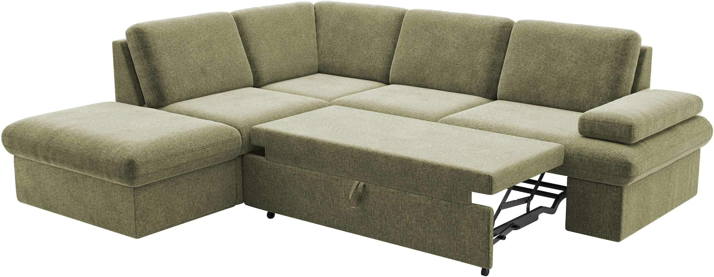 sit&more Ecksofa »Moreno«, mit Armteilverstellung,wahlweise mit Bettfunktion