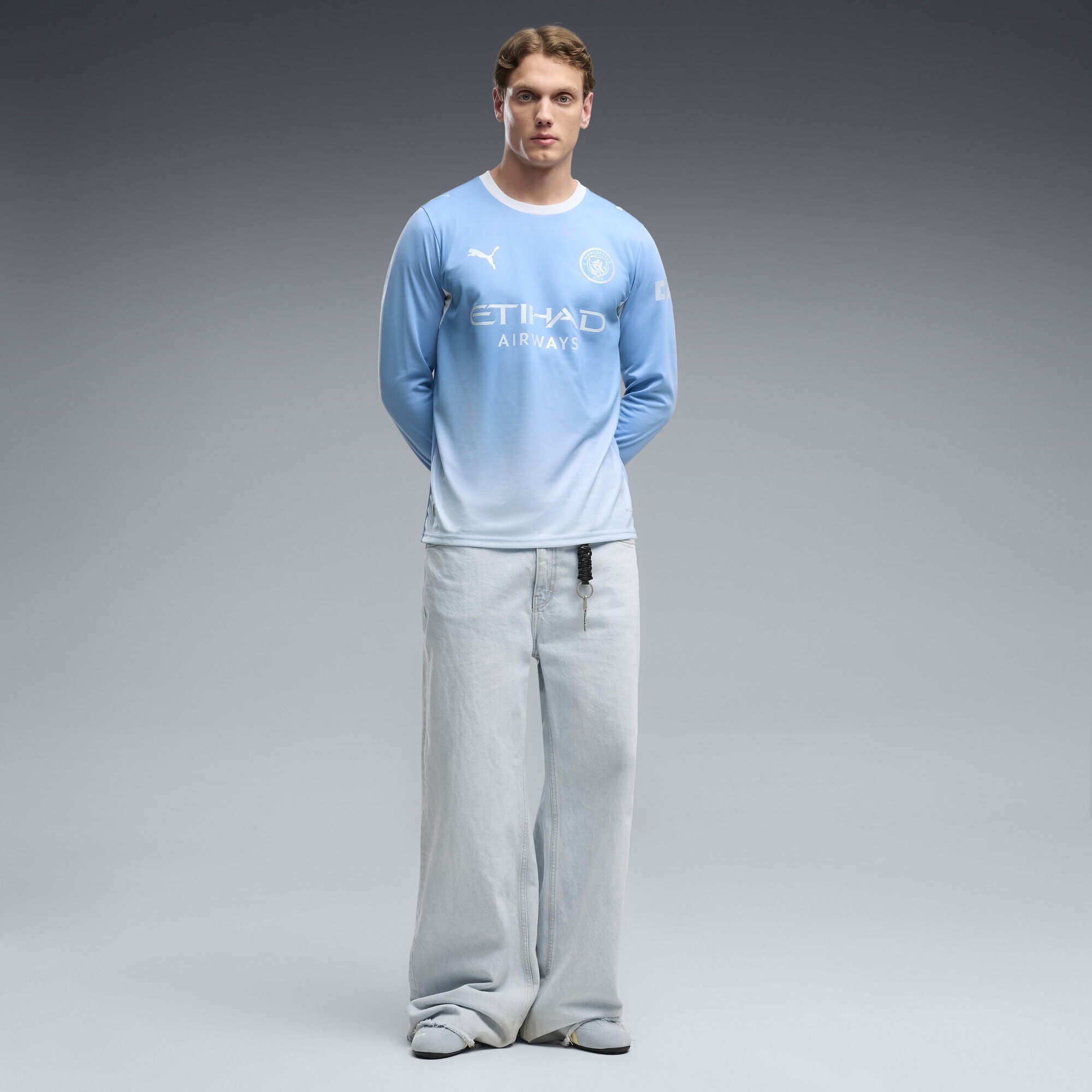 PUMA Trainingsshirt »Manchester City 26/27 Langarm-Heimtrikot Herren«