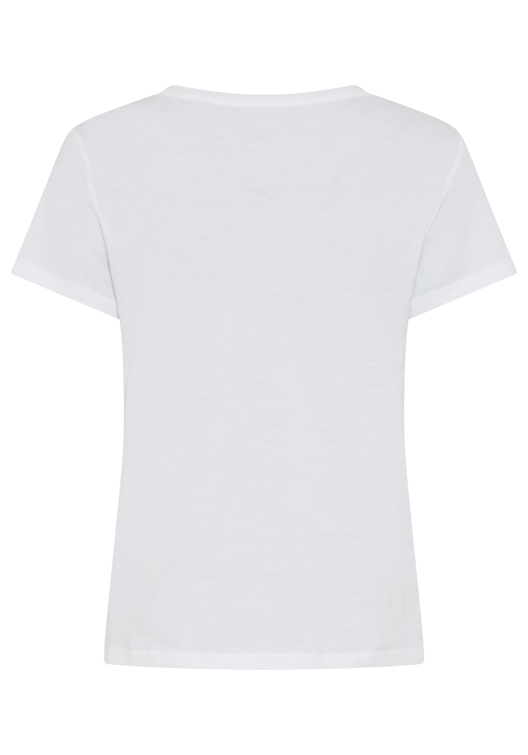 MUSTANG T-Shirt Trageangenehme Baumwollqualität