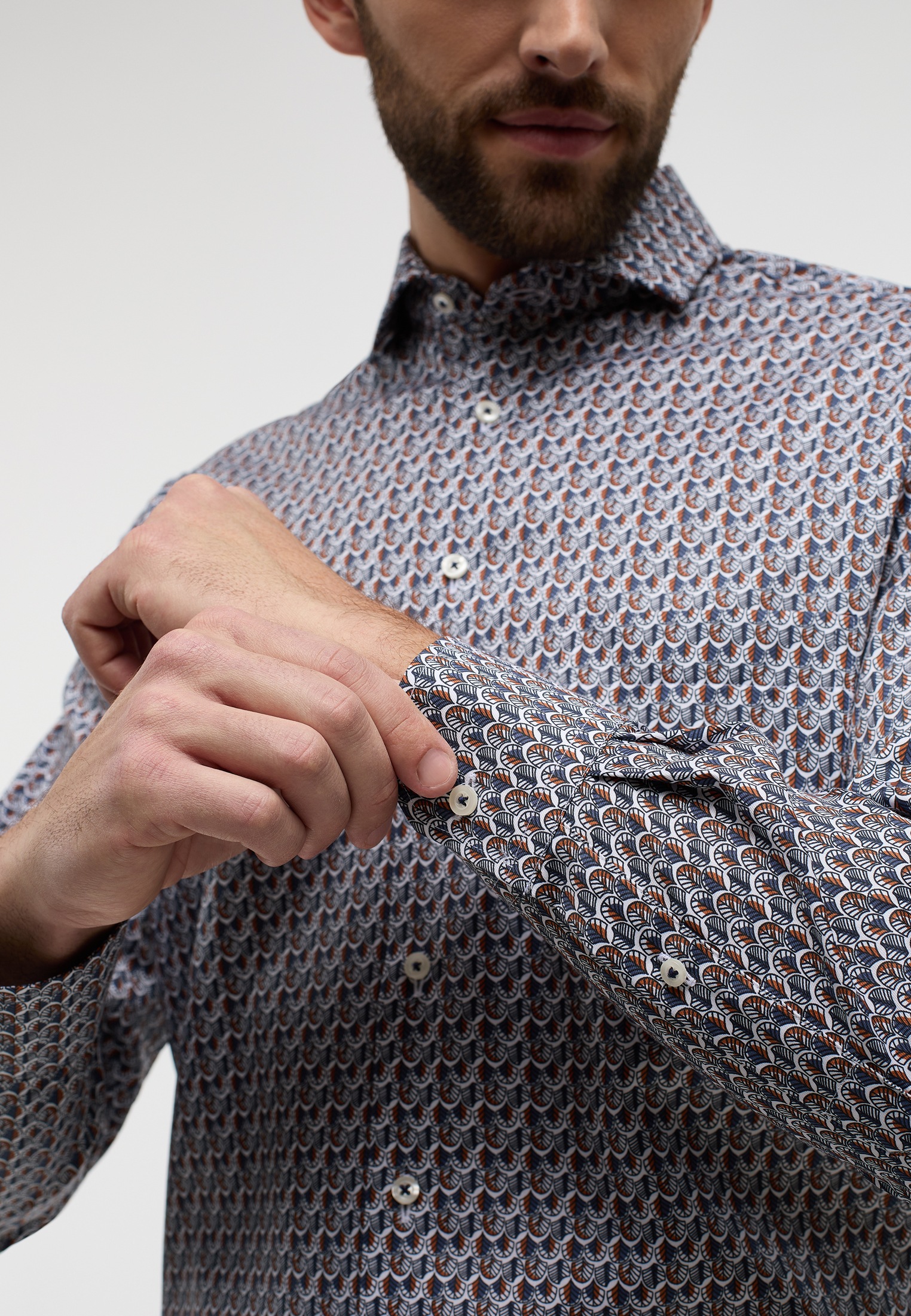 Eterna Langarmhemd »MODERN FIT«