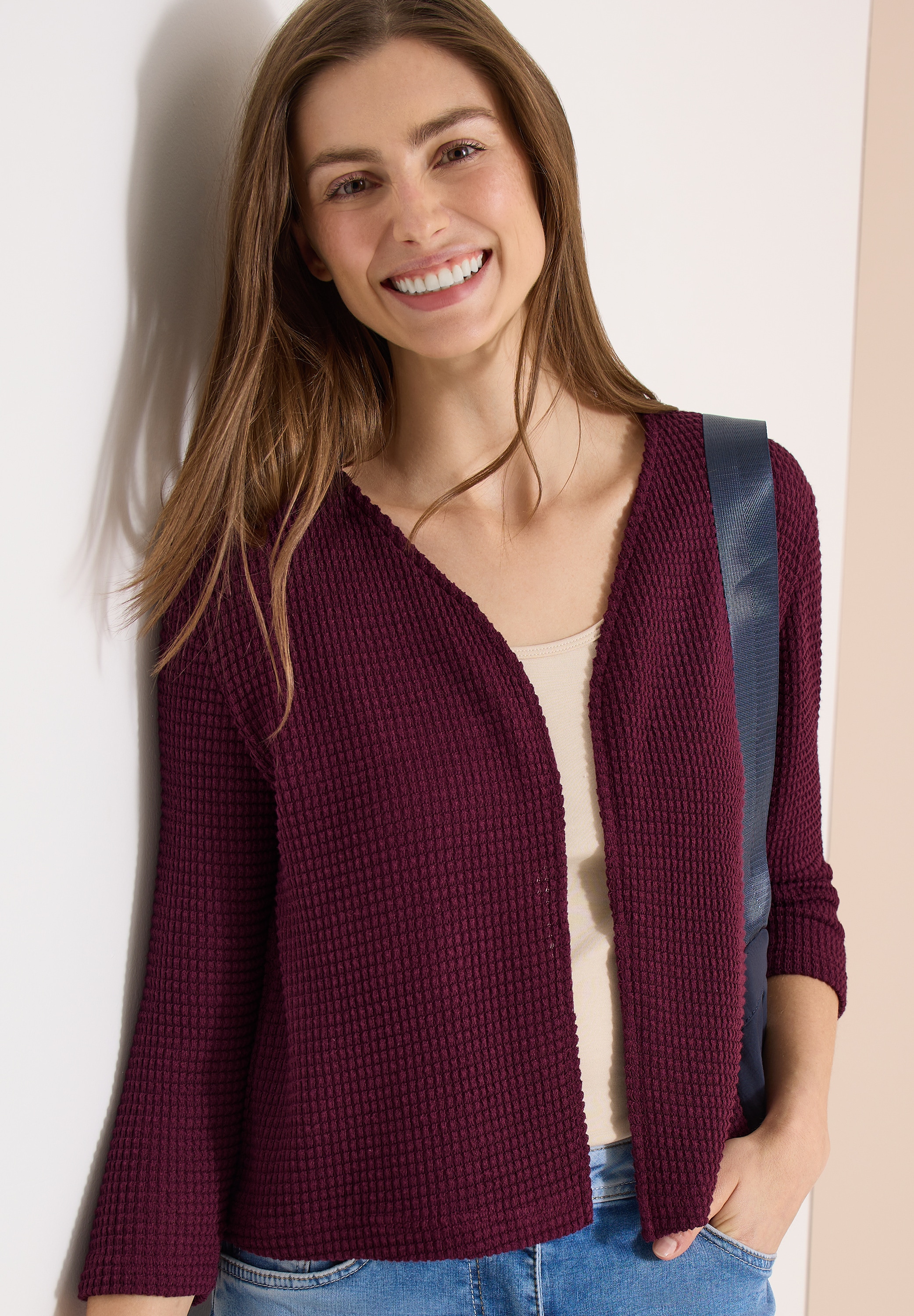 Cecil Kurzjacke ohne Kapuze in Unifarbe