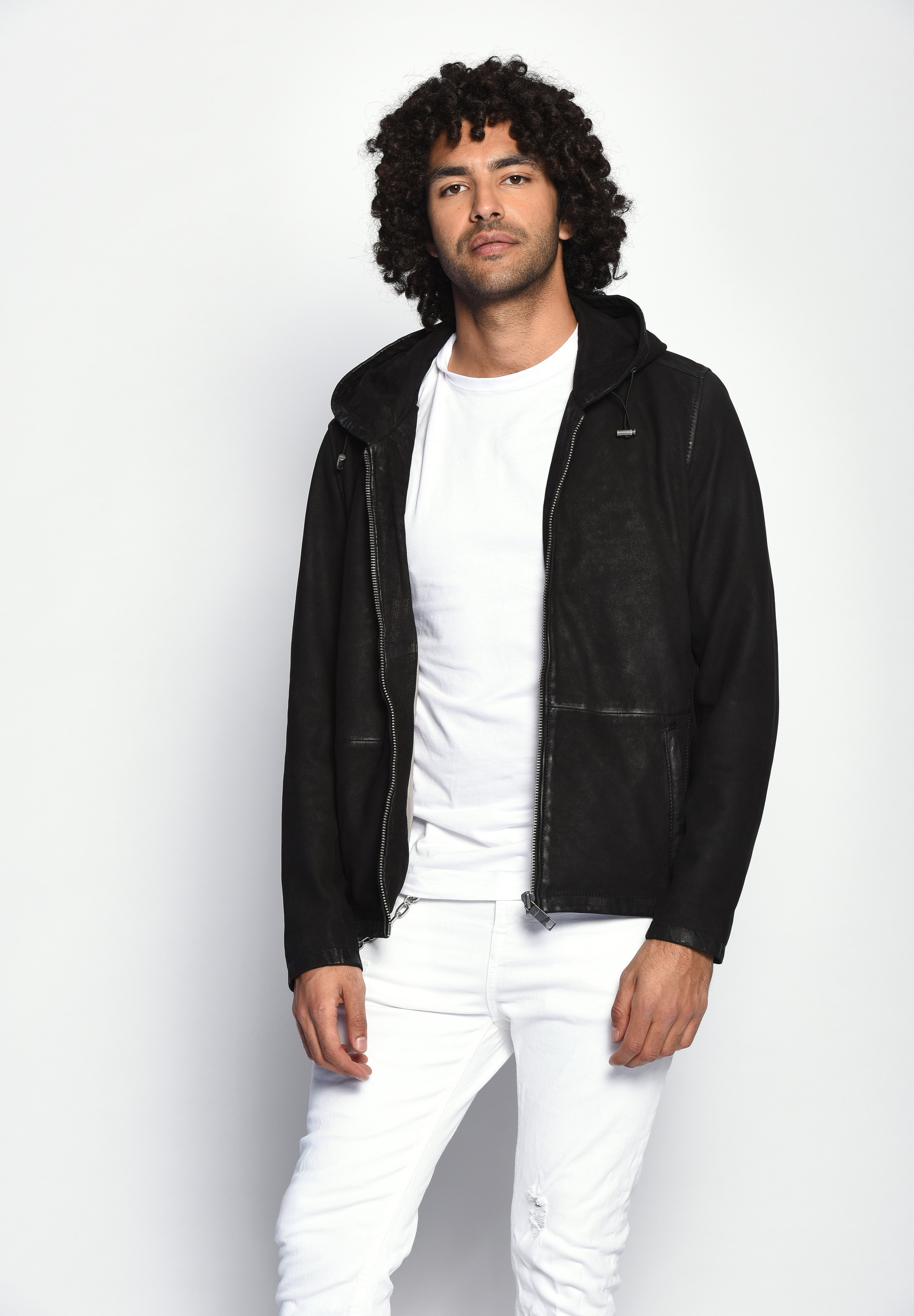 Maze Lederjacke »Baton«
