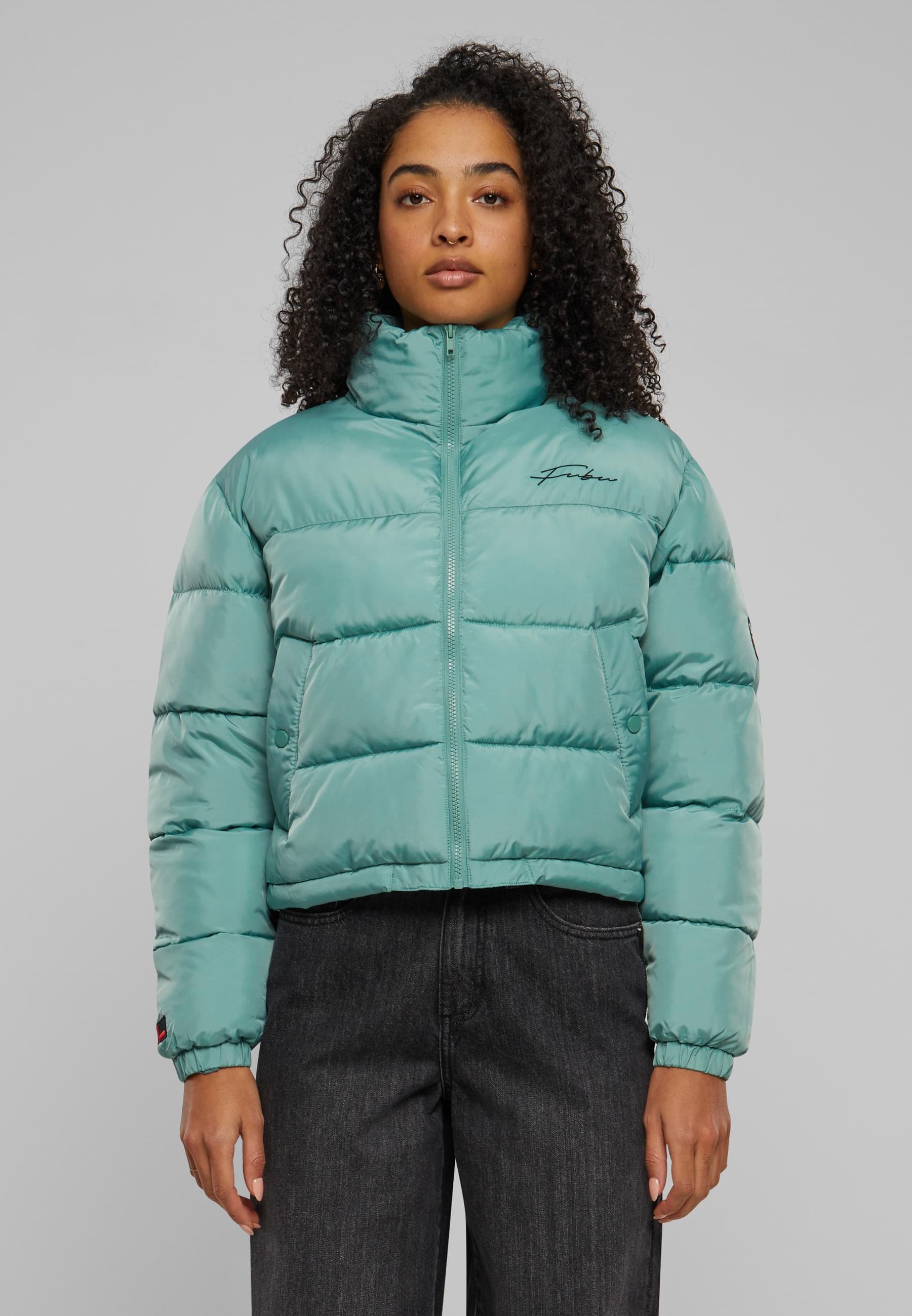 Fubu Winterjacke »Fubu Signature Puffer Jacket dusty« 1 Stk. tlg. ohne Kapuze