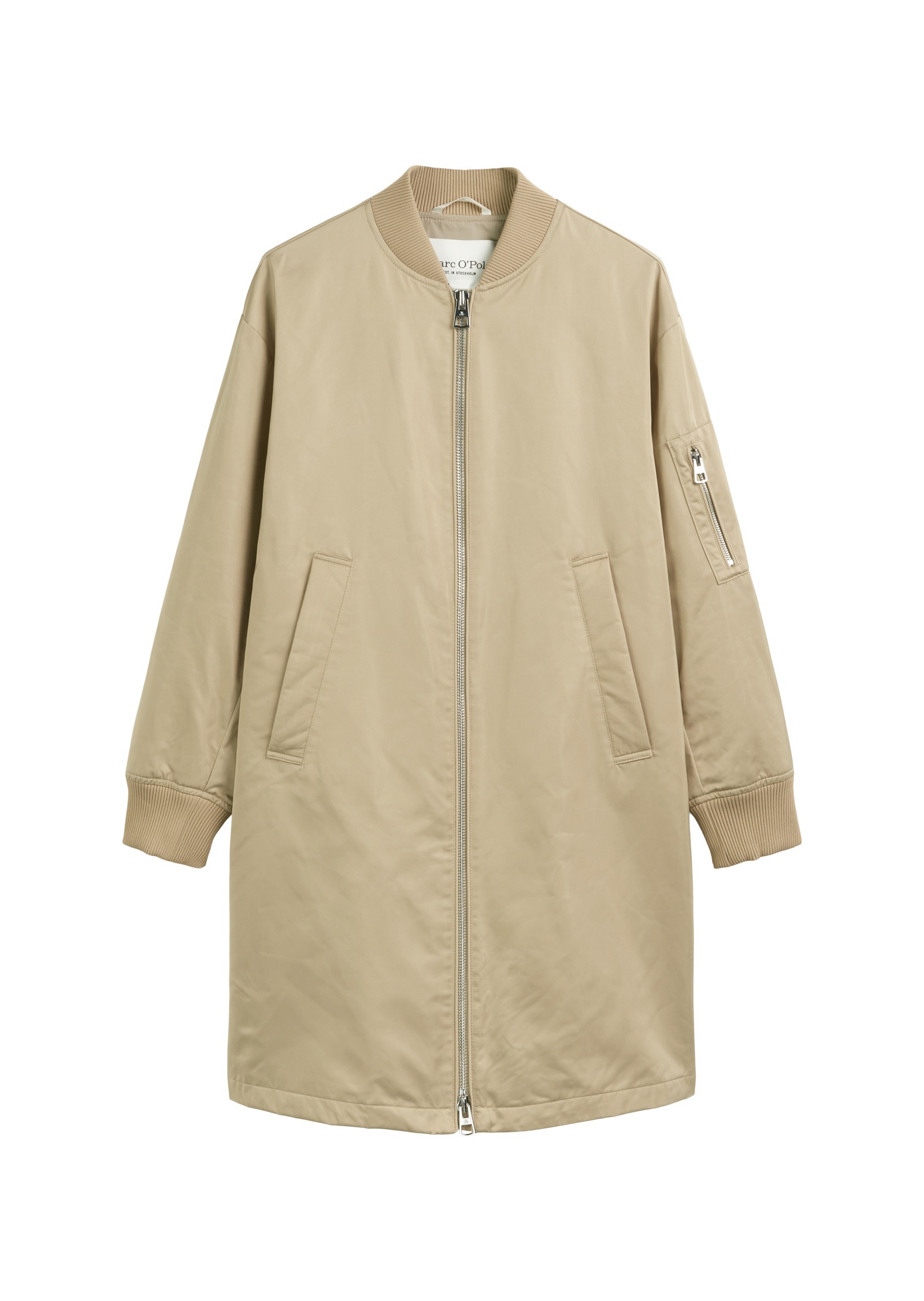Marc O'Polo Kurzmantel »aus recyceltem Polyester-Twill«