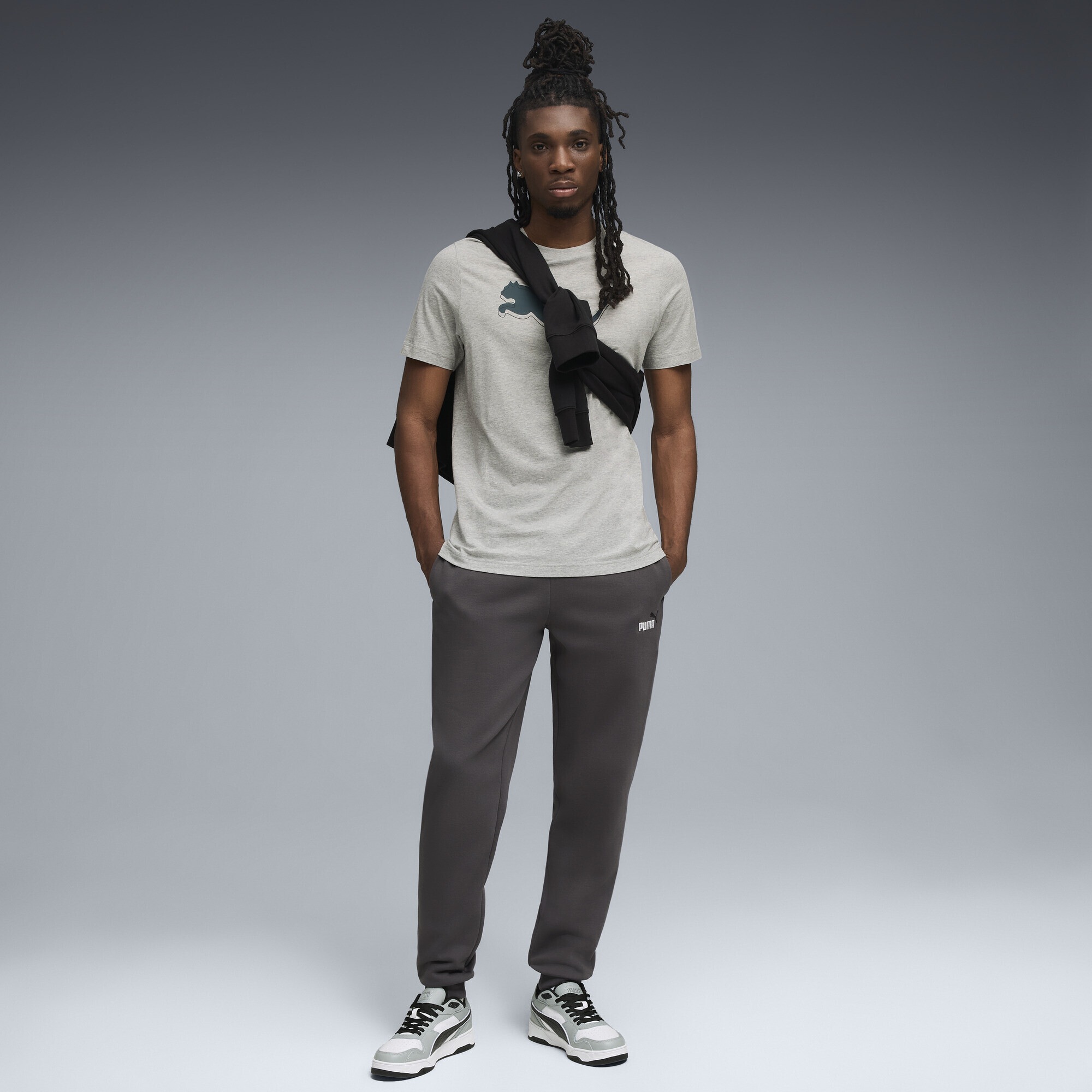 PUMA Sporthose »Essentials 2 Colour No.1 Logo Jogginghose Herren«