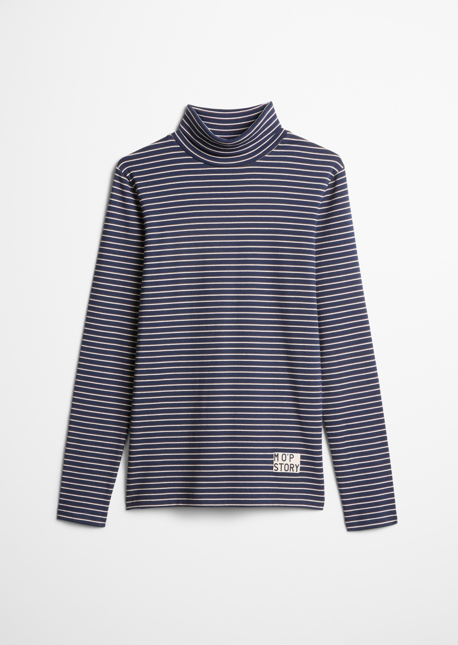 Marc OPolo Rollkragenshirt geringelt, Rollkragen
