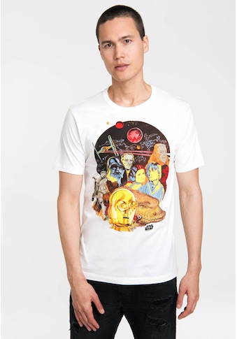 T-Shirt »Star Wars«, mit hochwertigem Siebdruck