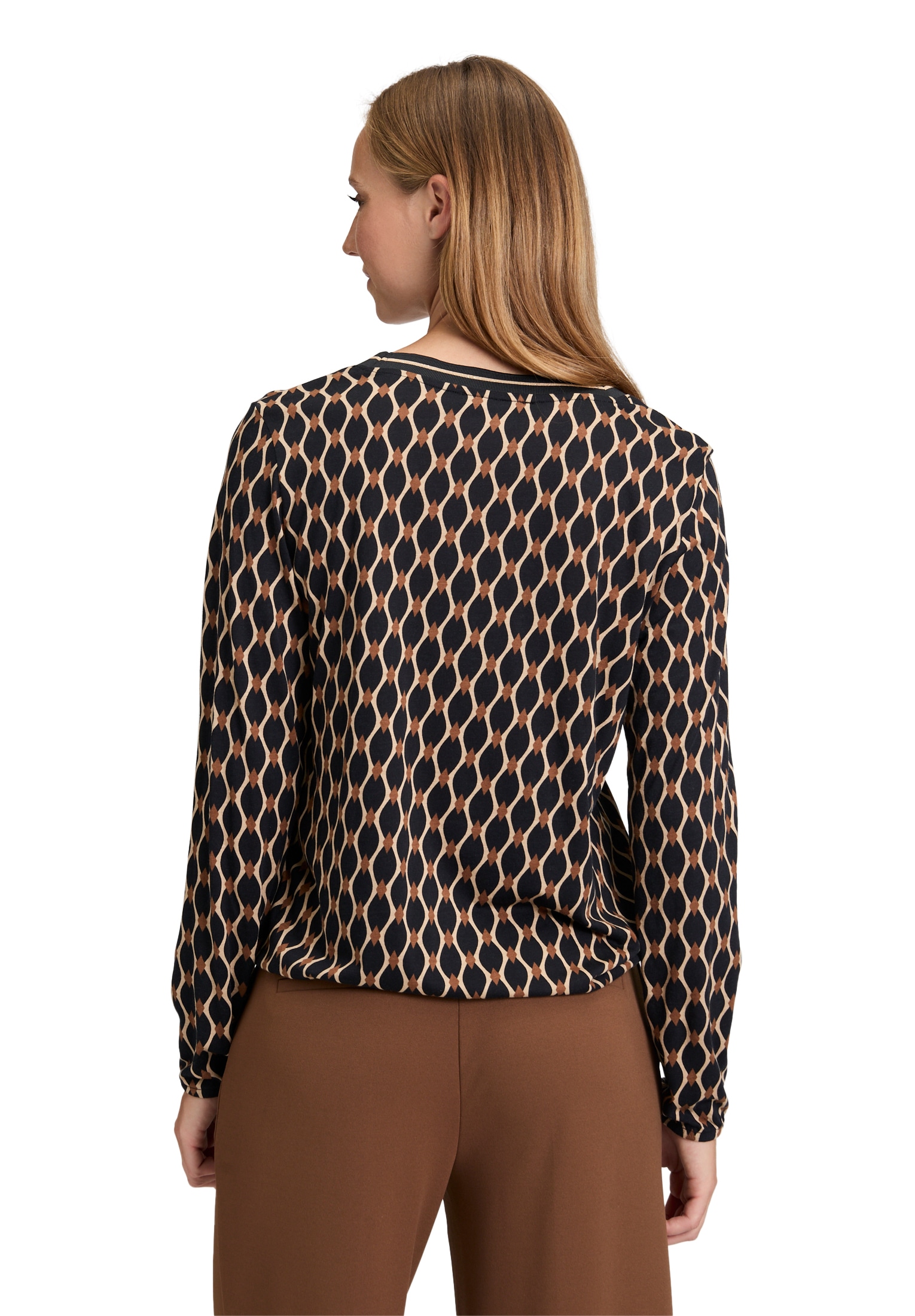 Betty Barclay Kurzarmshirt »Betty Barclay Damen Blusenshirt mit V-Ausschnitt«, (1 tlg.)