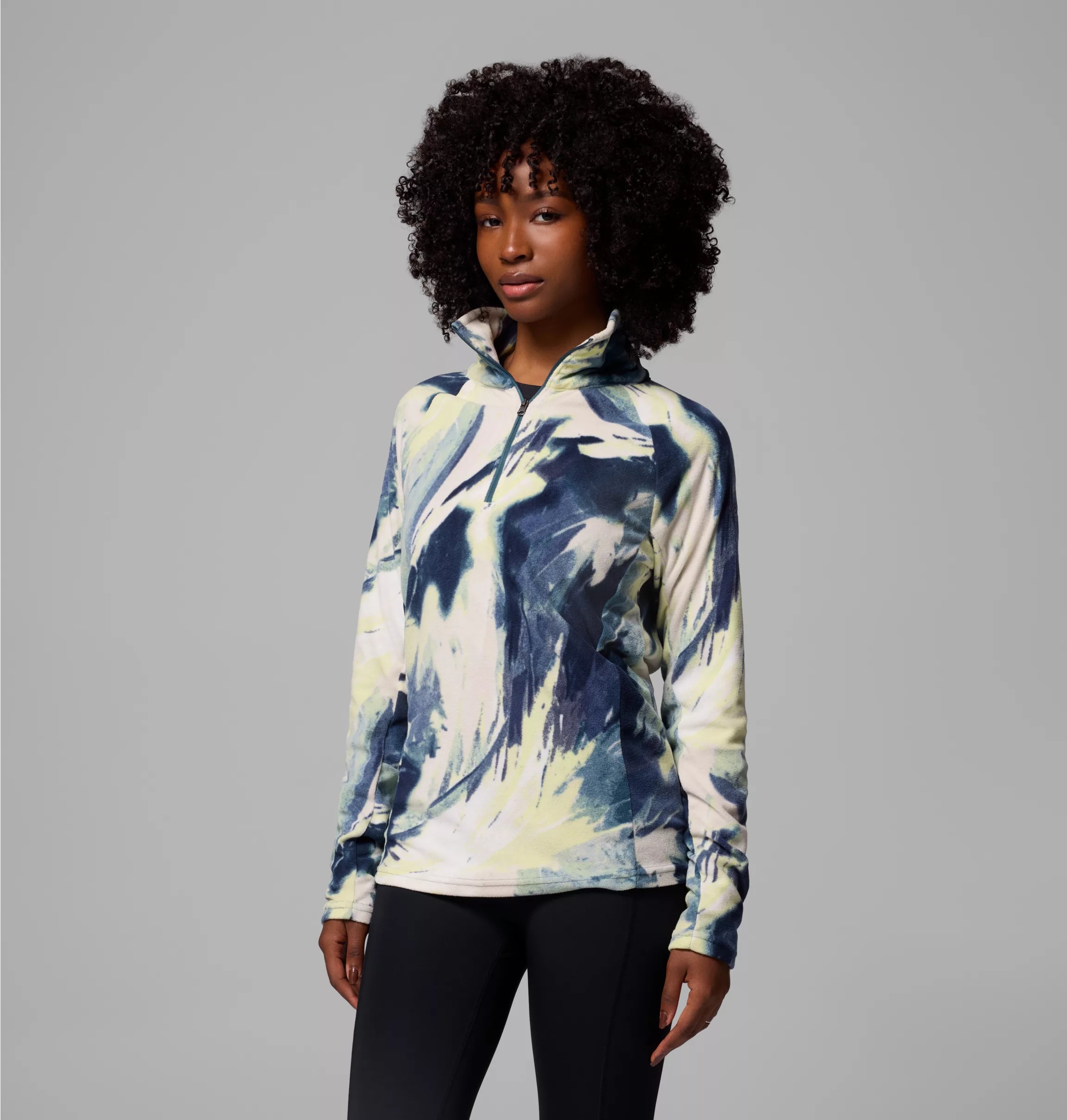 Columbia Fleecepullover "GLACIAL IV PRINT 1/2 ZIP", (1 tlg.) günstig online kaufen
