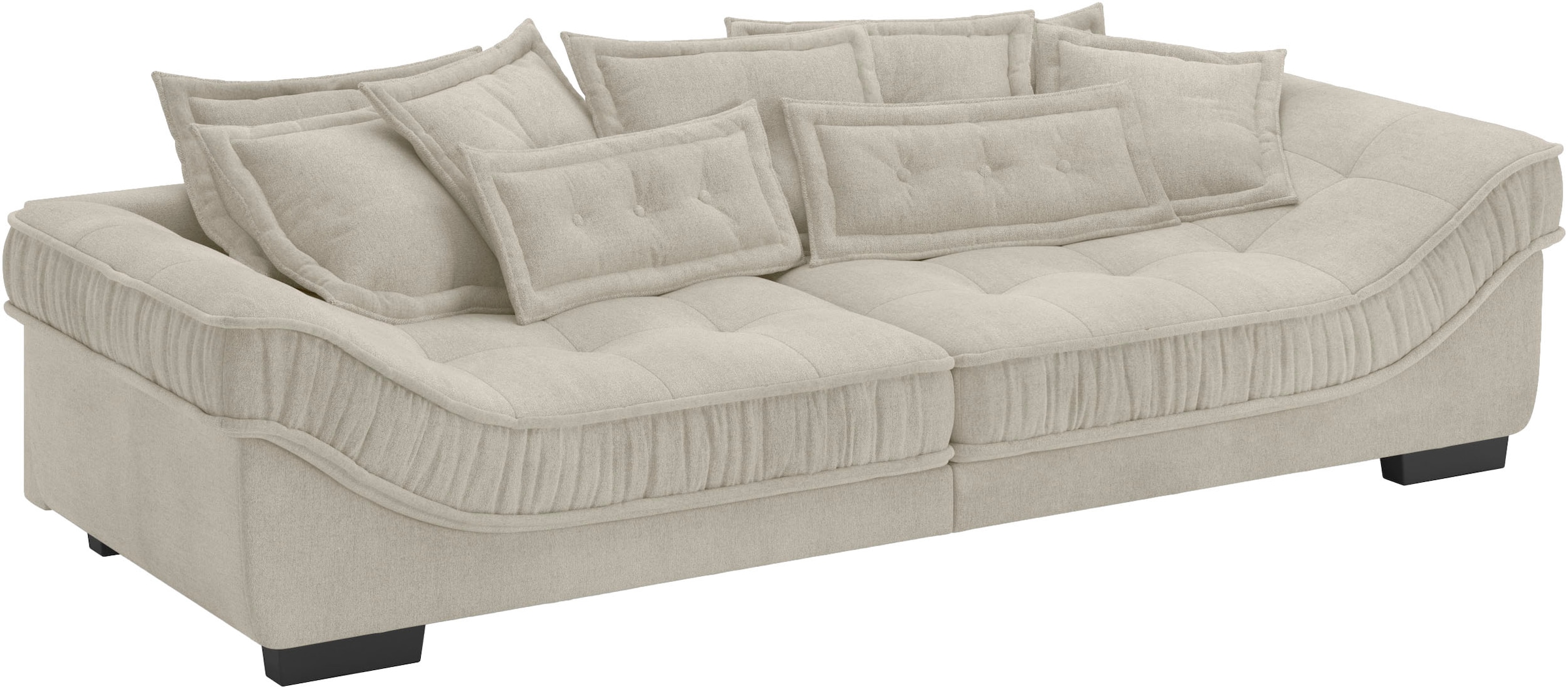 INOSIGN Big-Sofa "Diwan II DuraFlex", DuraFlex-Kaltschaumpolsterung, bis 140 kg, 4 Bezugsqualitäten