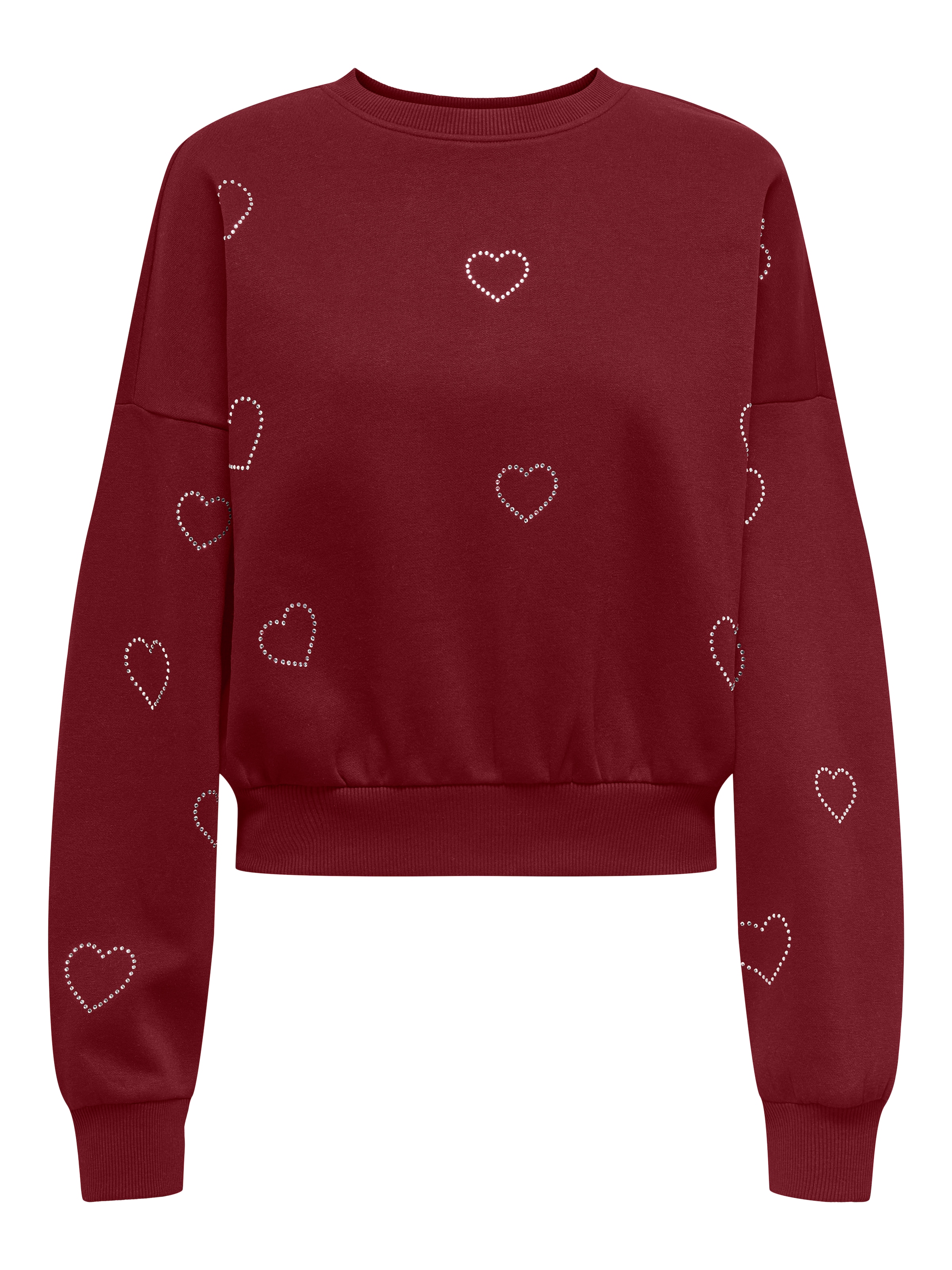 ONLY Sweatshirt "ONLBERIT L/S O-NECK SWT" günstig online kaufen