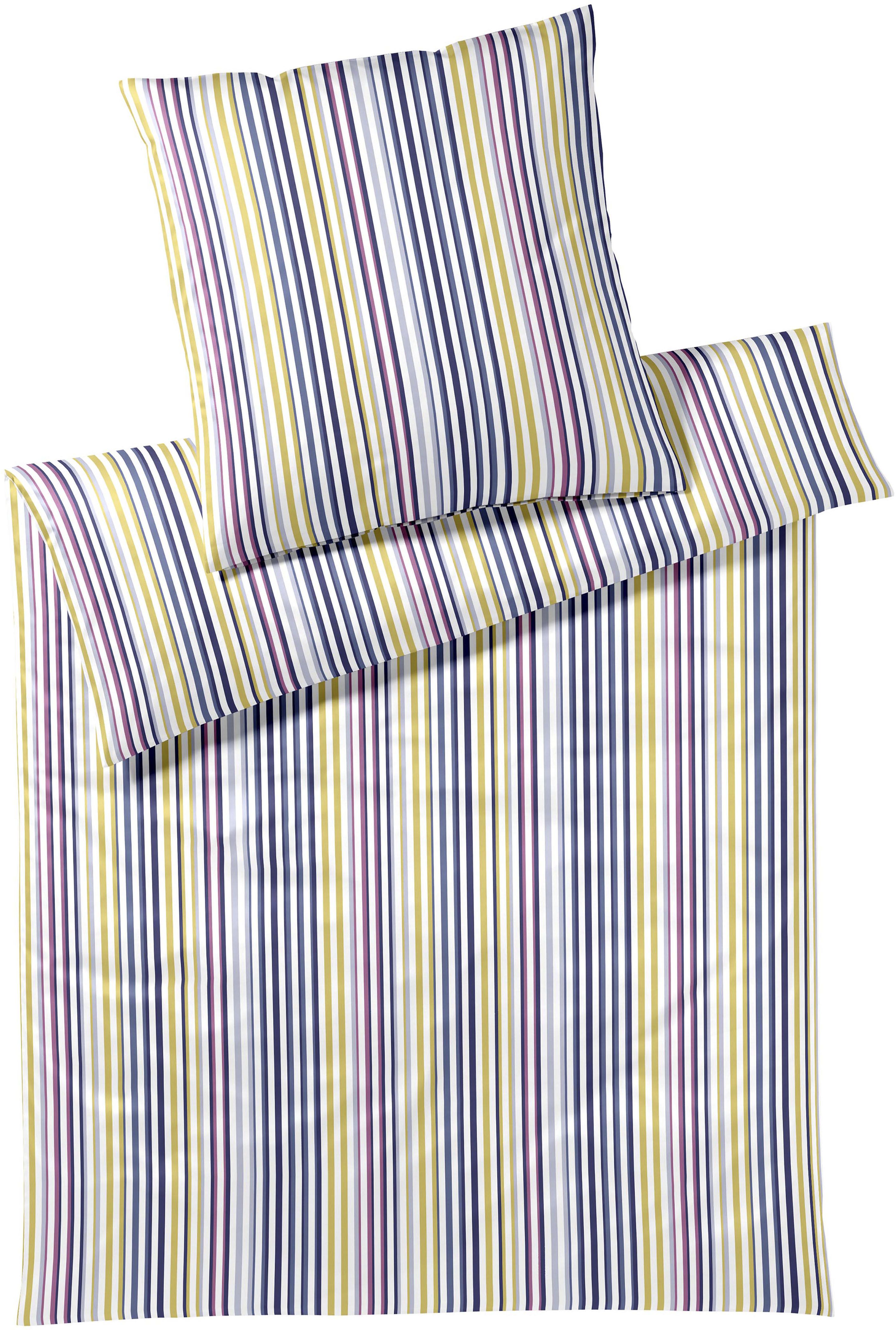Elegante Bettwäsche "Drive Jersey" 2 Stk. angenehmes Hautgefühl