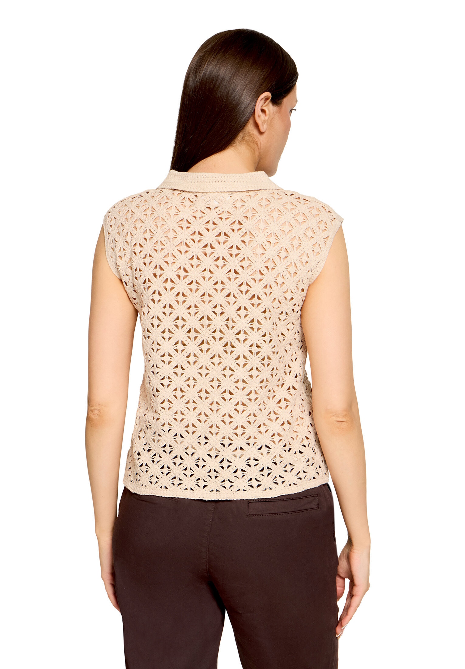 Cartoon Kurzarmshirt »Damen mit V-Ausschnitt« 1