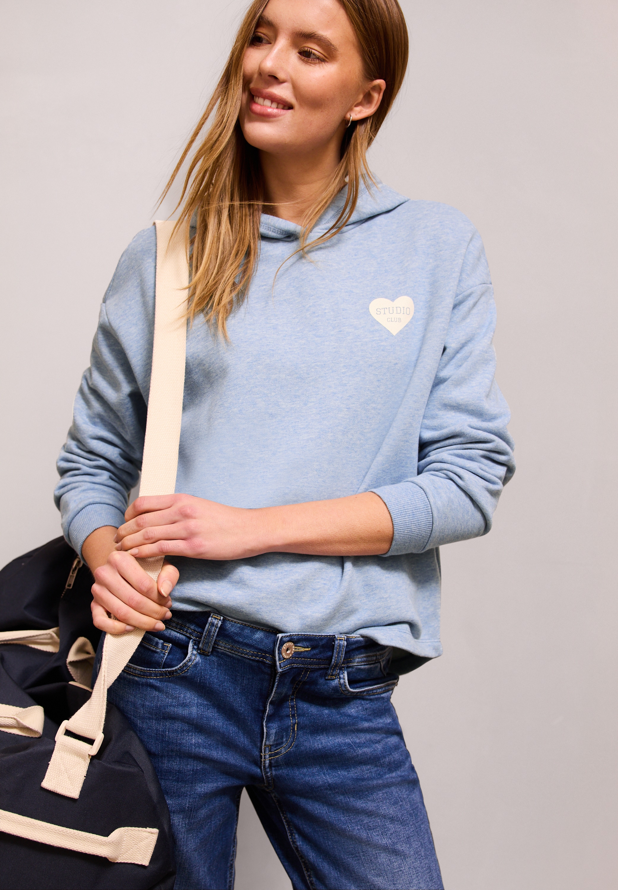 STREET ONE STUDIO Kapuzenpullover mit Kapuze günstig online kaufen