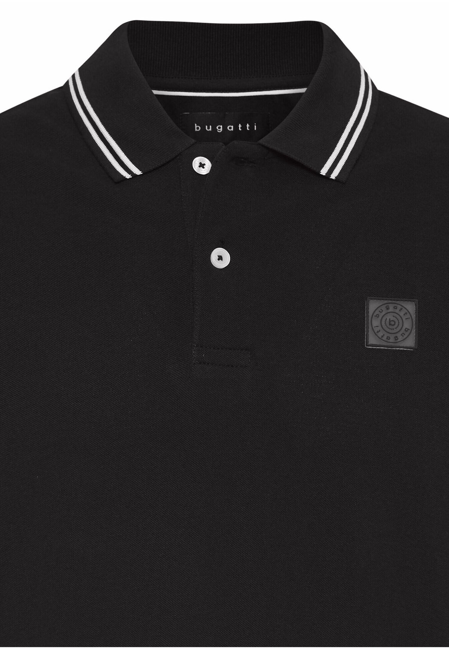 bugatti Poloshirt, mit Kontraststreifen