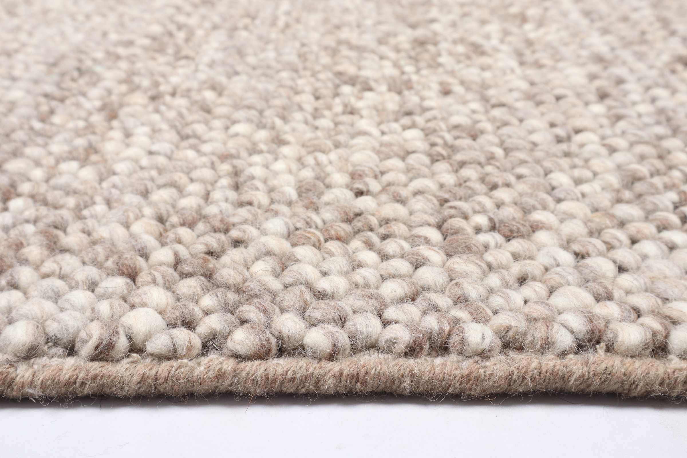 LeGer Home by Lena Gercke Läufer »Ainhoa, Wolle«, rechteckig, 14 mm Höhe, handgewebt, Handweb Teppiche, Wohnzimmer, Schlafzimmer, Esszimmer